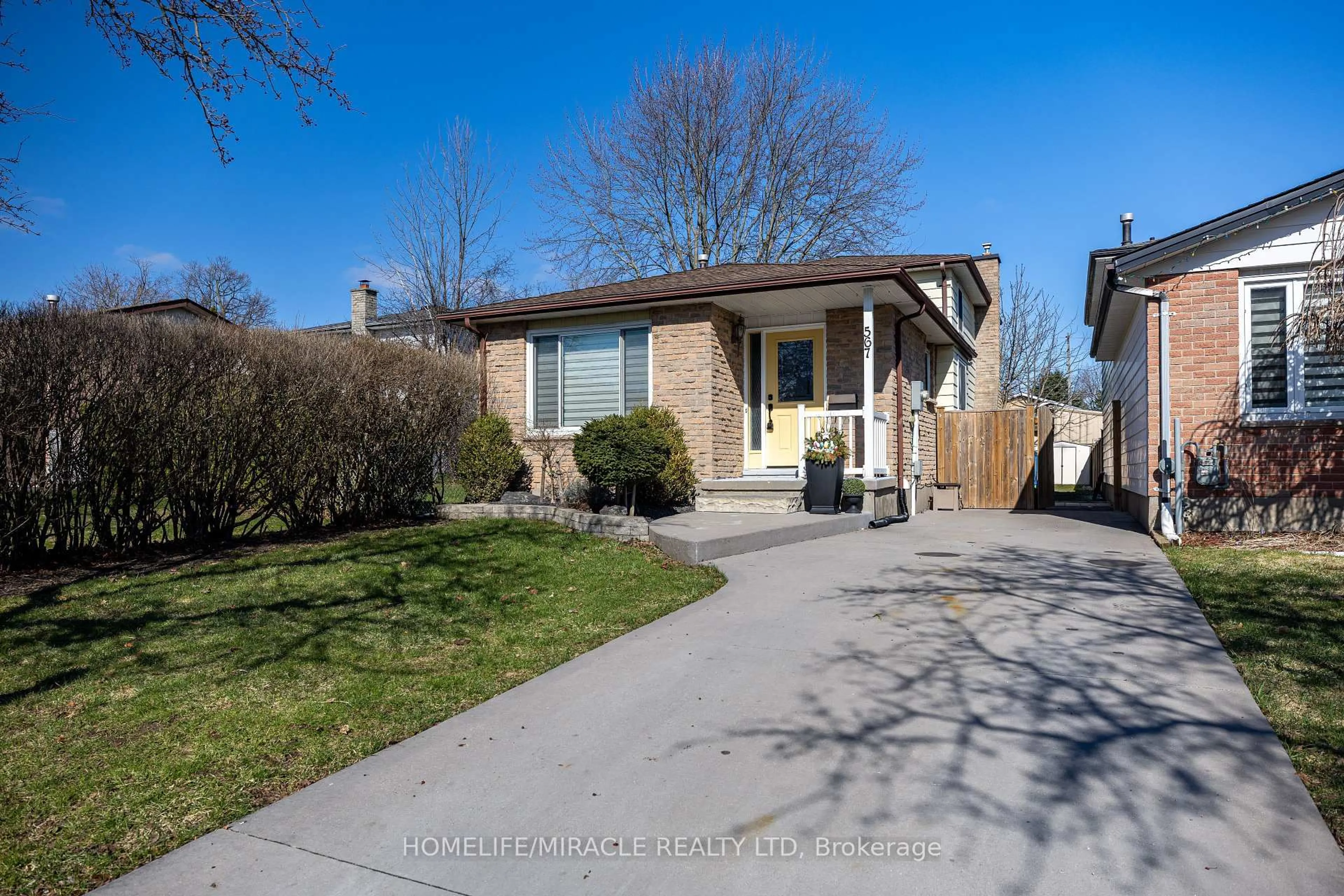 Home with brick exterior material, street for 567 Ferndale Crt, London South Ontario N6C 5C2