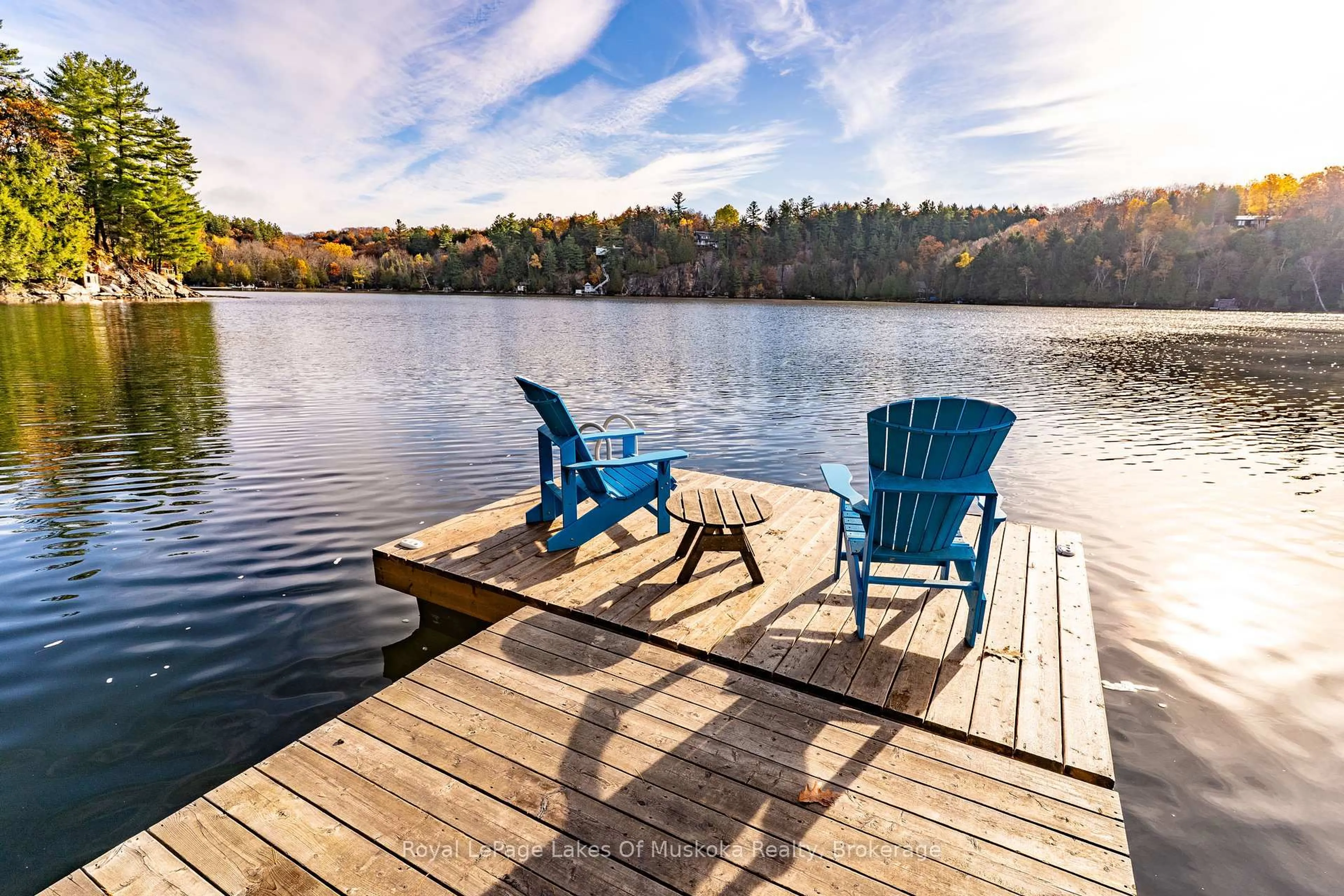 Patio, water/lake/river/ocean view for 1060 Skeleton Lake 3 Rd #1, Muskoka Lakes Ontario P0B 1M0
