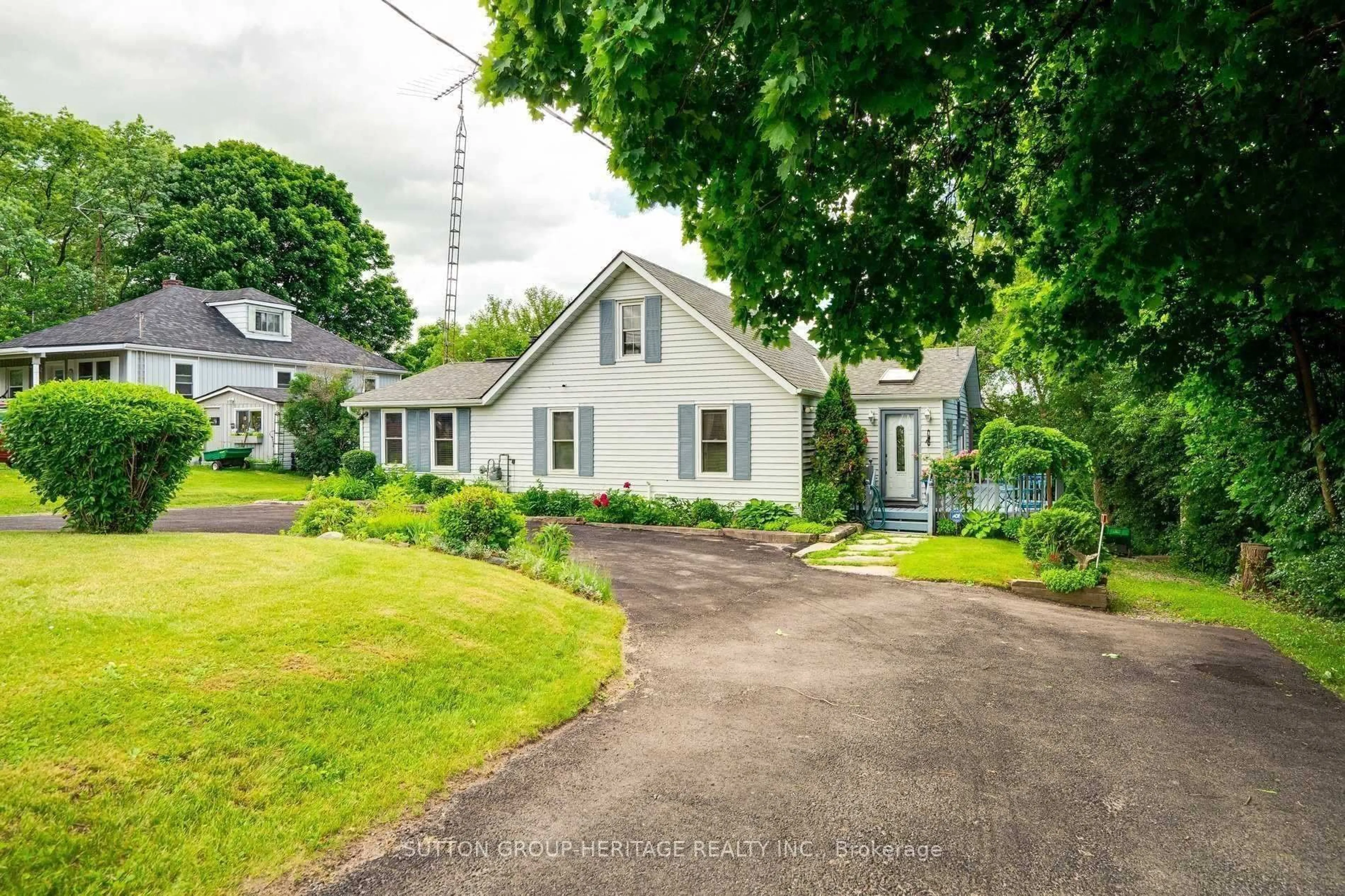 A pic from outside/outdoor area/front of a property/back of a property/a pic from drone, street for 4155 County Road 45 Rd, Cobourg Ontario K9A 0X3