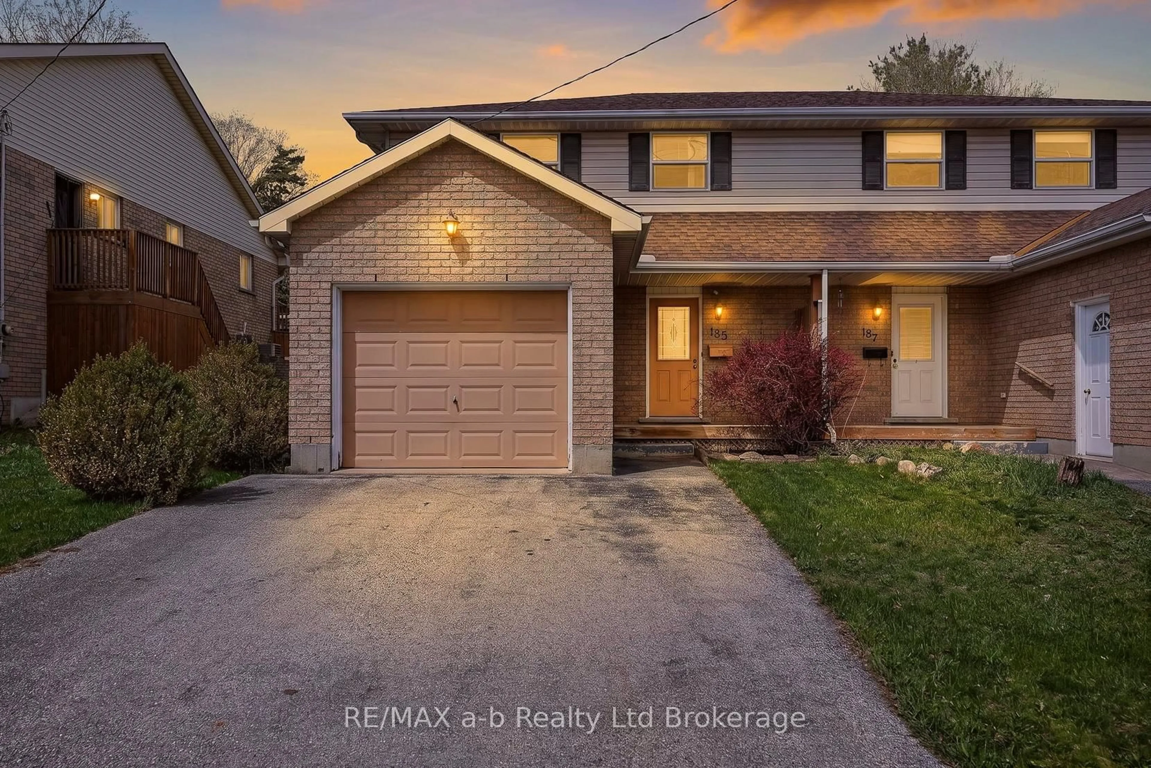 Home with brick exterior material, street for 185 Carnegie St, Ingersoll Ontario N5C 1L1