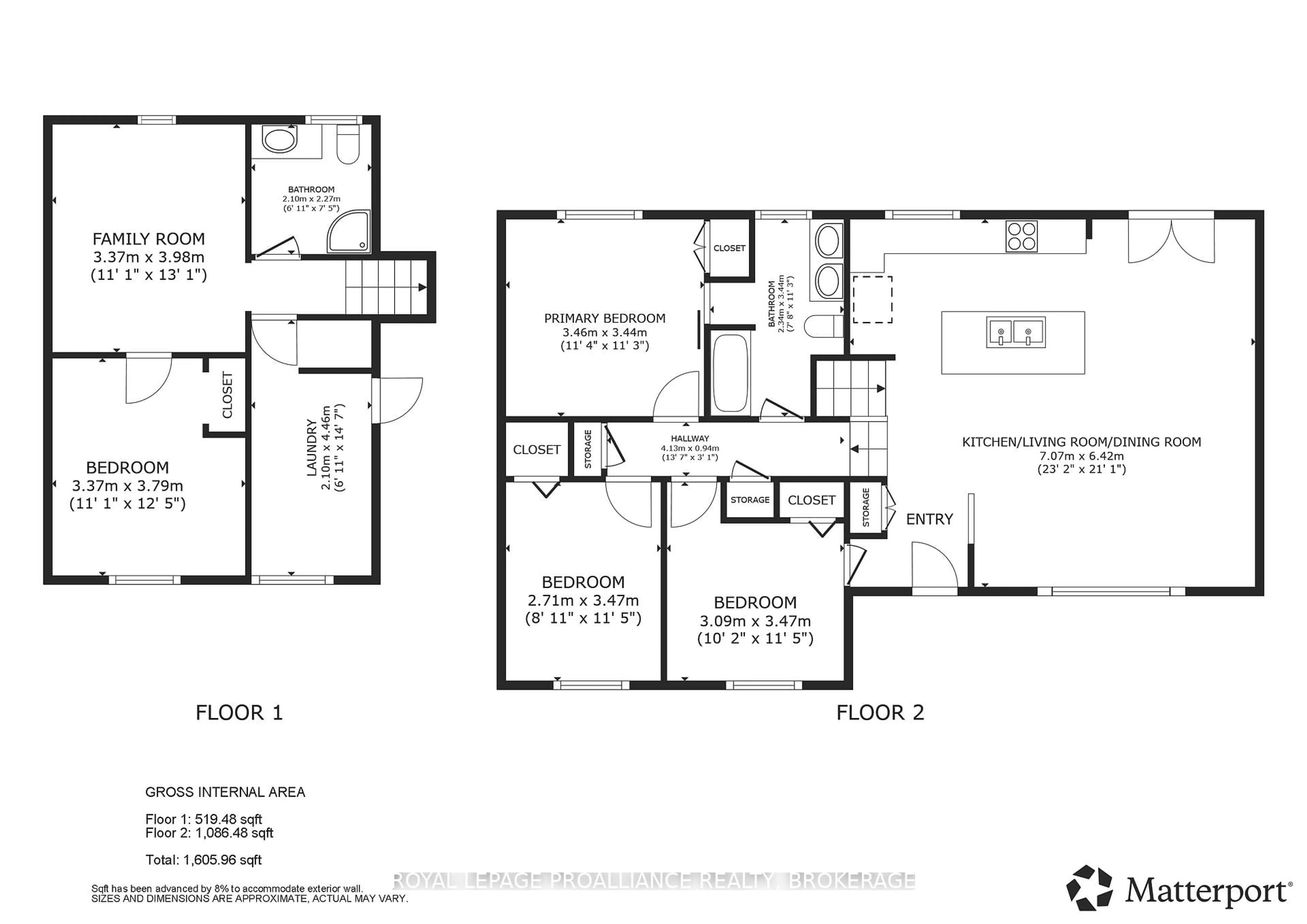 Floor plan for 931 Auden Park Dr, Kingston Ontario K7M 4T8