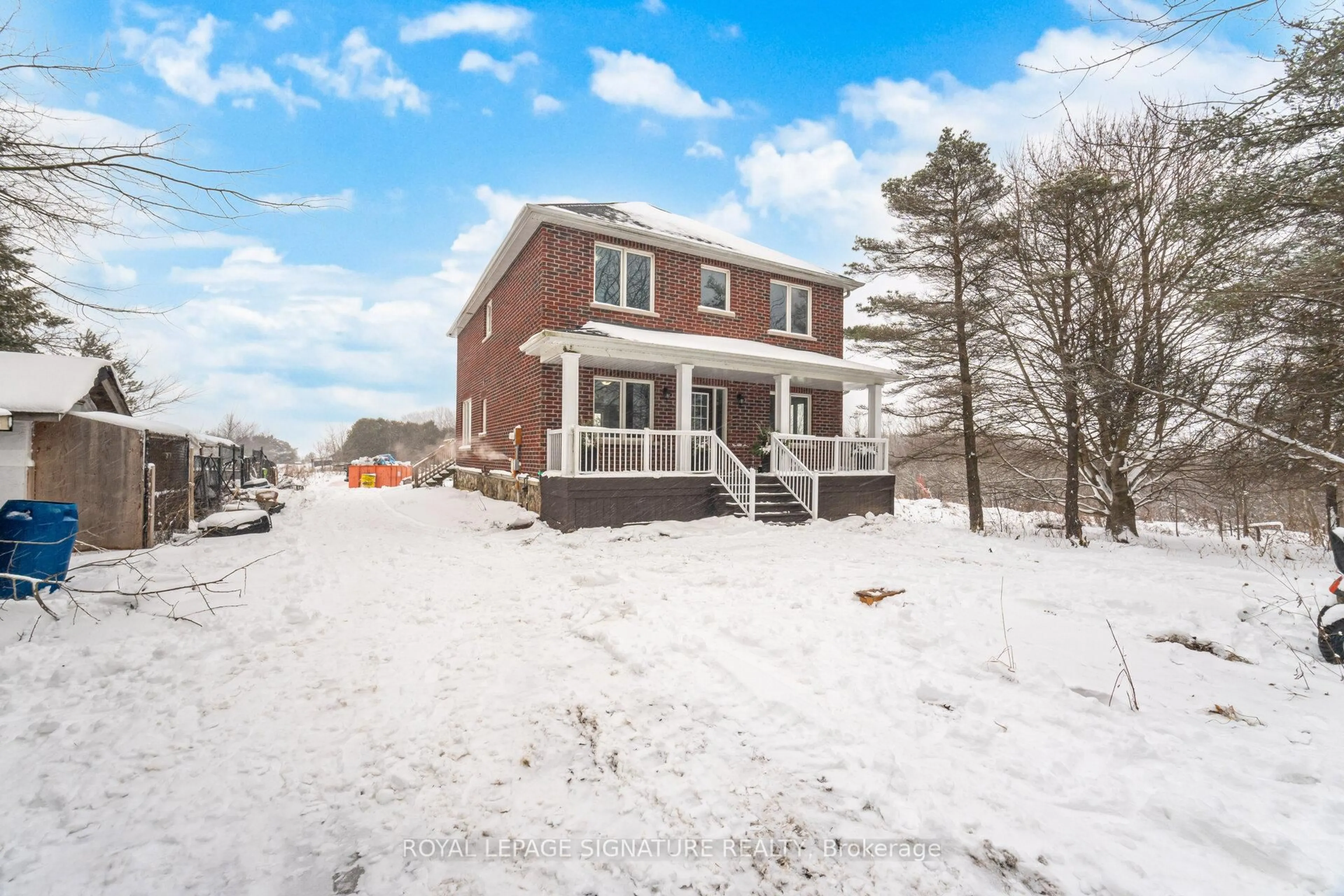 Home with brick exterior material, unknown for 232167 Trafalgar Rd, East Garafraxa Ontario L9W 7C1