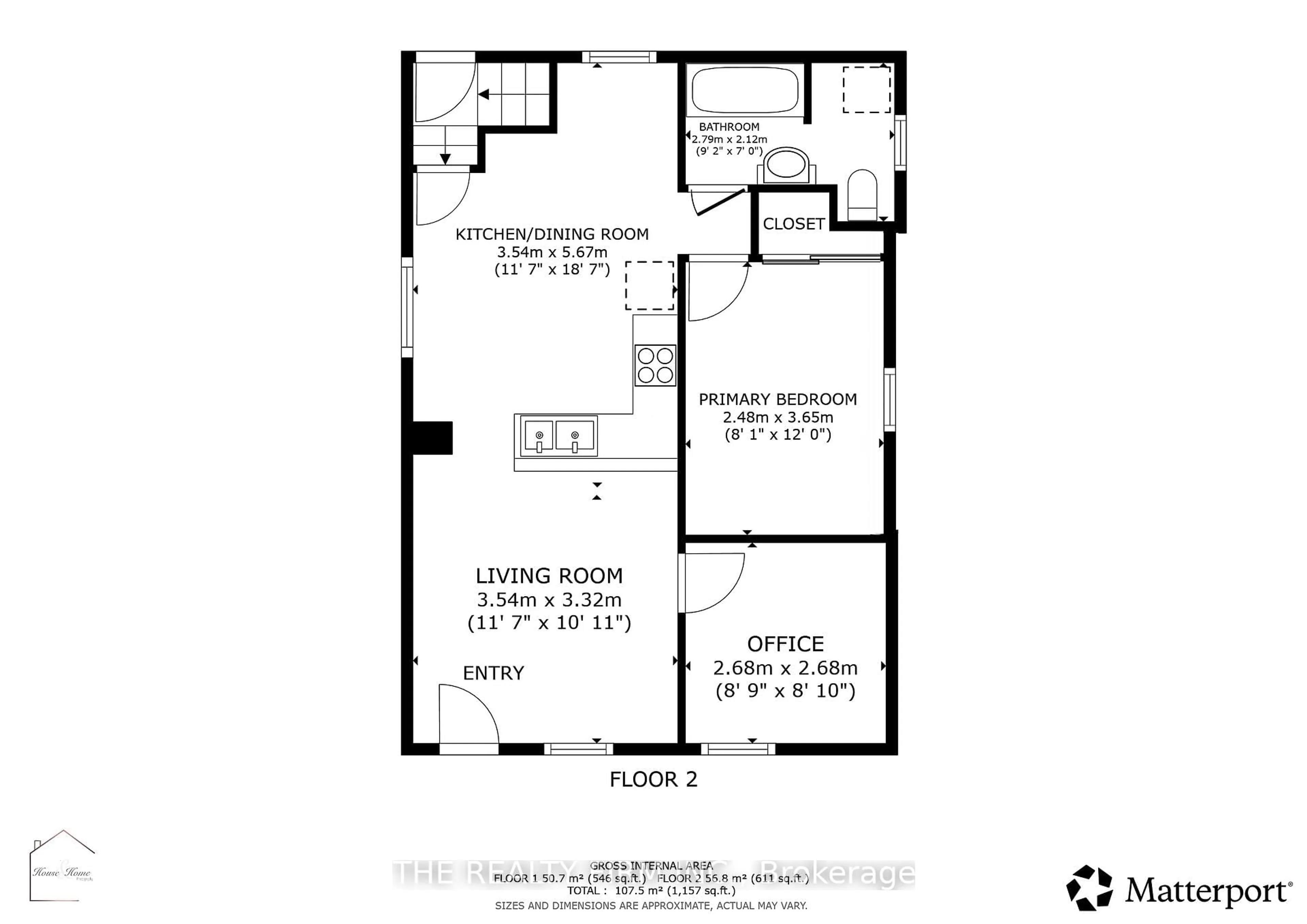 Floor plan for 26 Grafton St, London East Ontario N5Z 1N7
