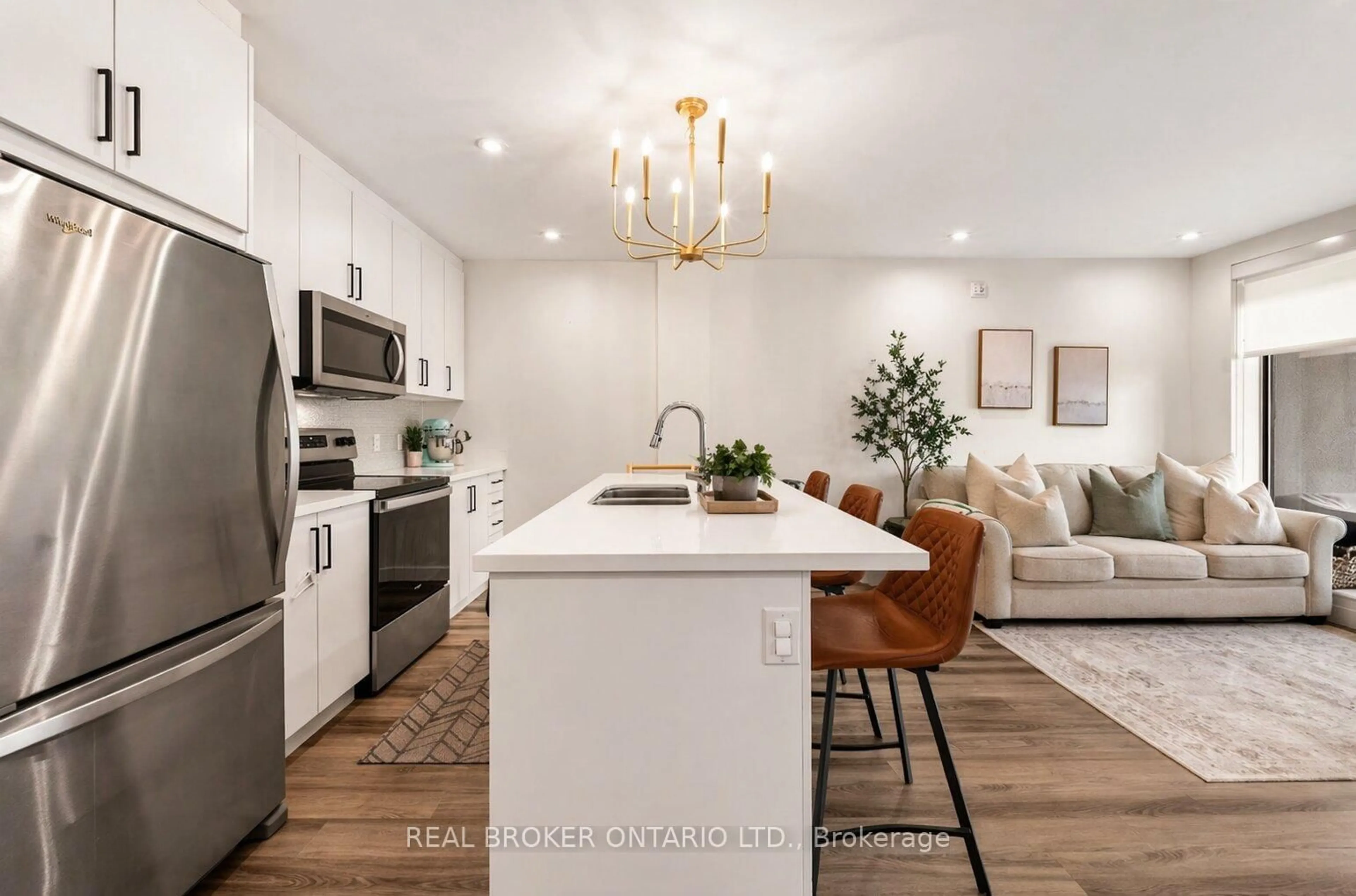 Open concept kitchen, unknown for 479 Charlton Ave #106, Hamilton Ontario L8N 0B4