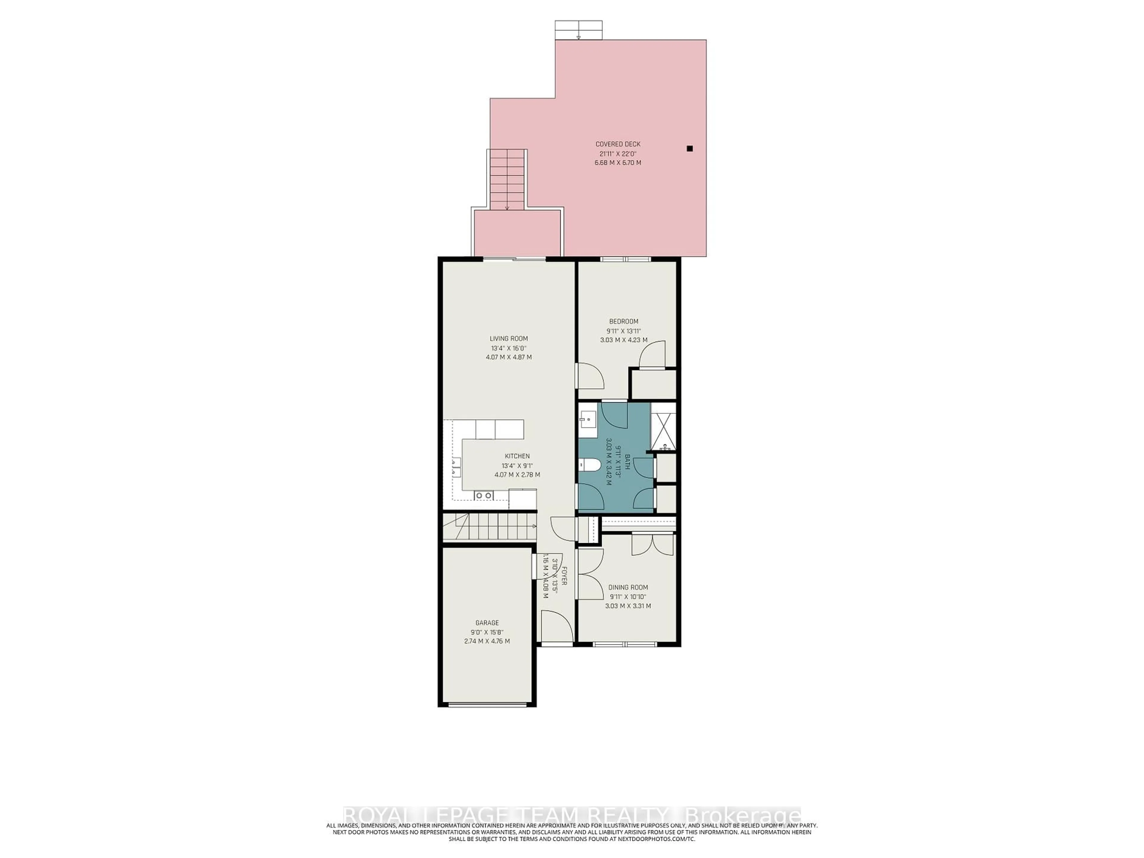 Floor plan for 442 Arora Cres, North Dundas Ontario K0C 2K0