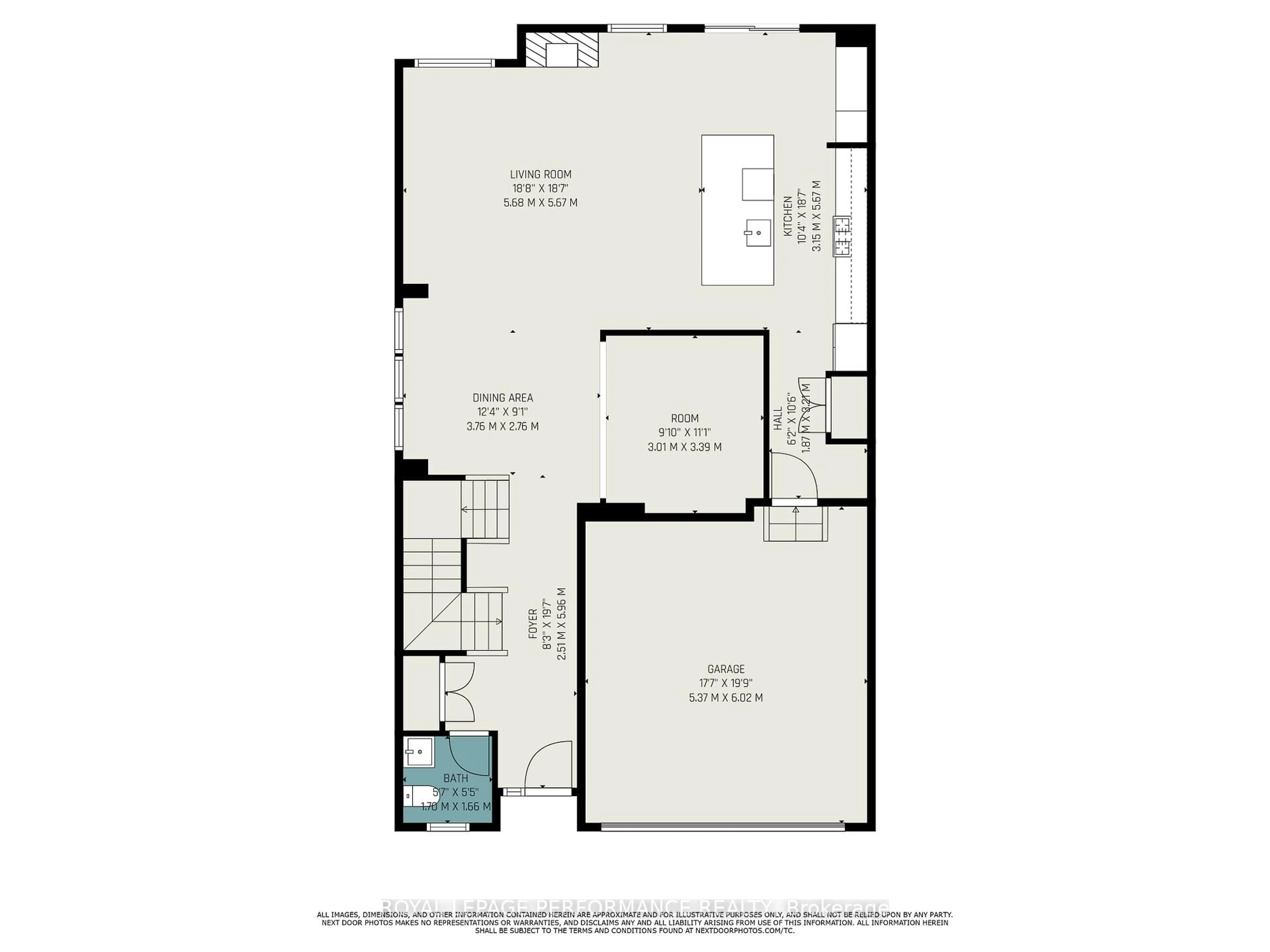 Floor plan for 233 Beaugency St, Ottawa Ontario K1W 0T2