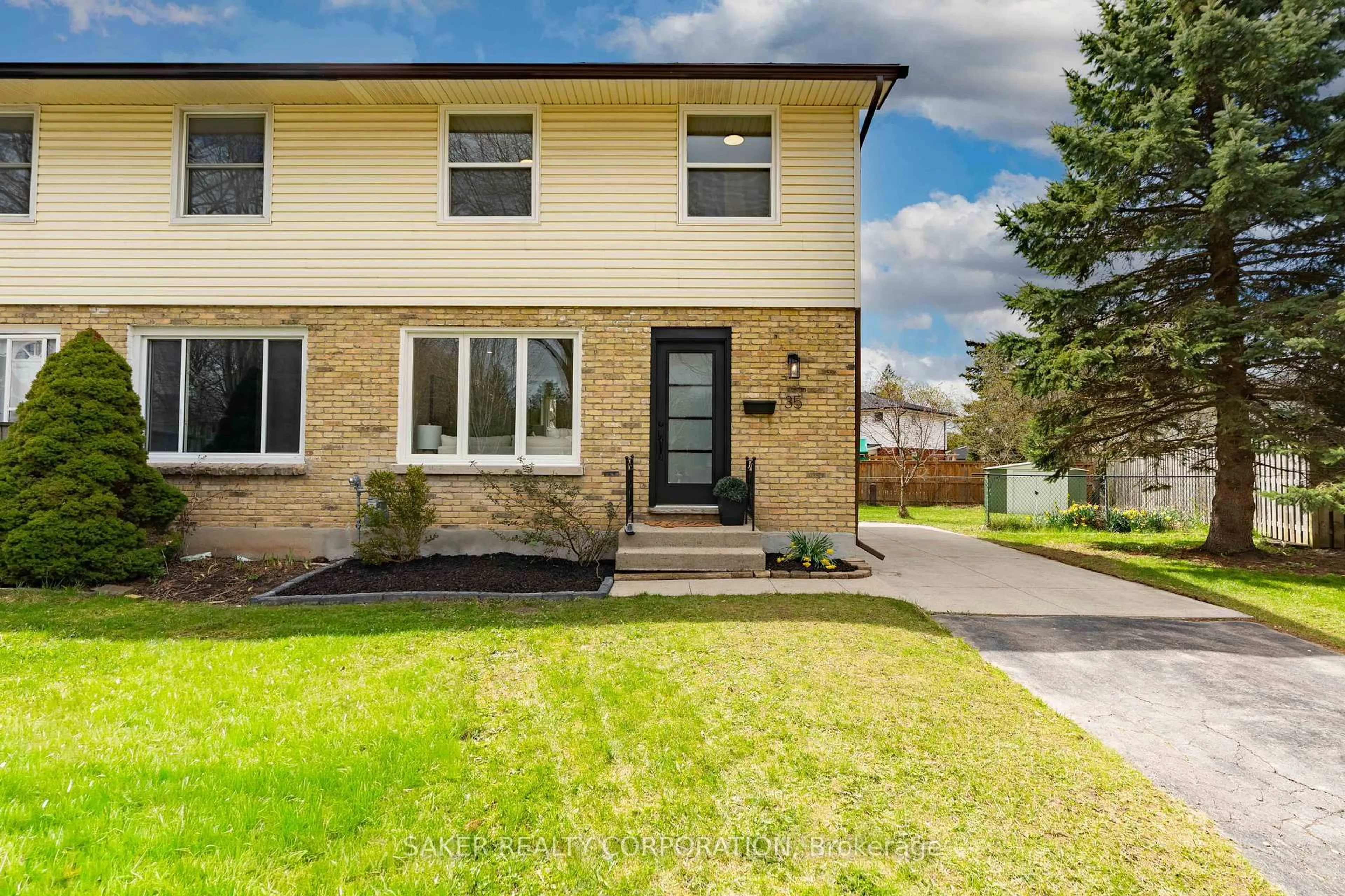 Home with brick exterior material, street for 35 Kintail Cres, London South Ontario N6E 1J4