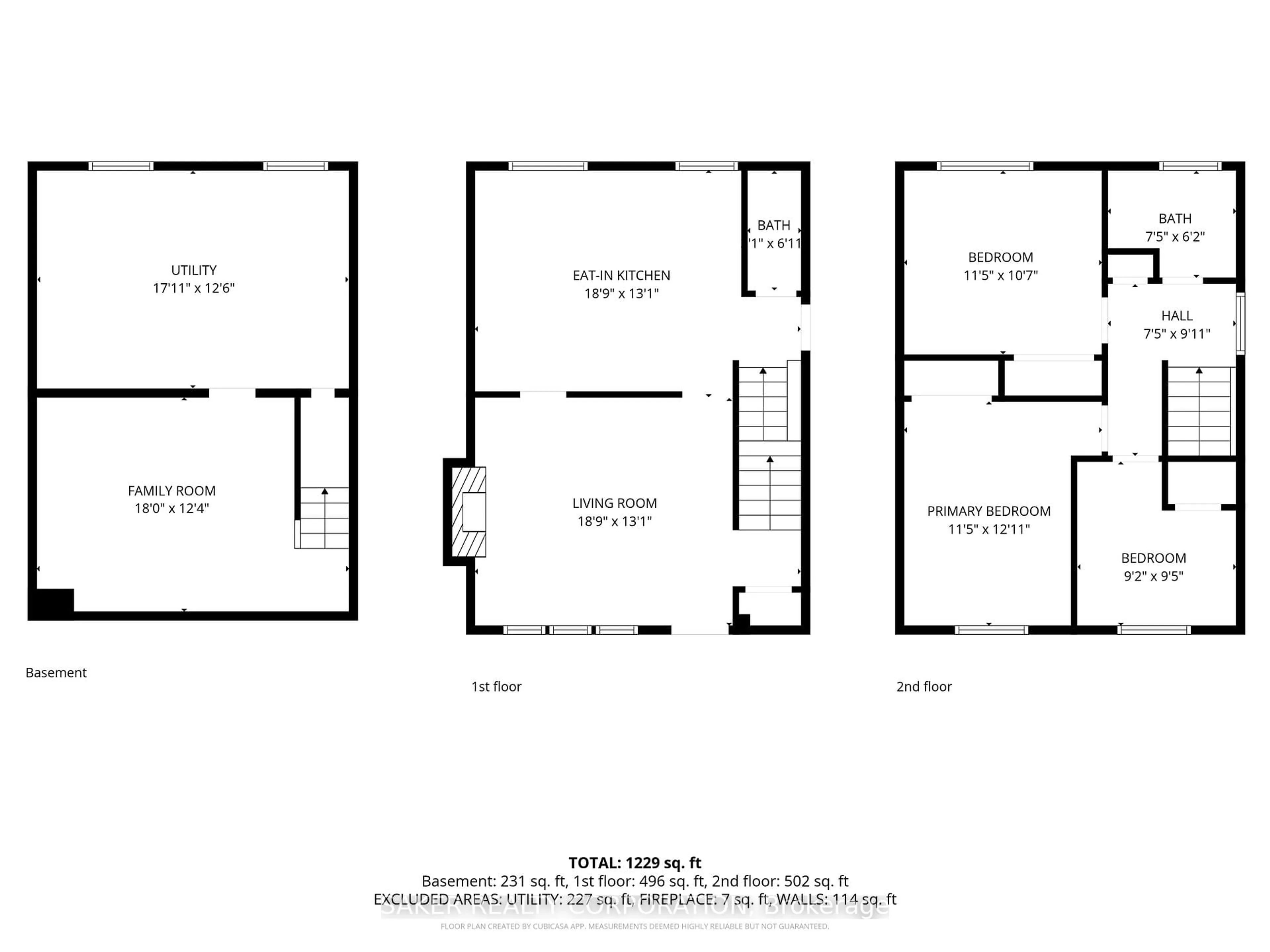 Floor plan for 35 Kintail Cres, London South Ontario N6E 1J4