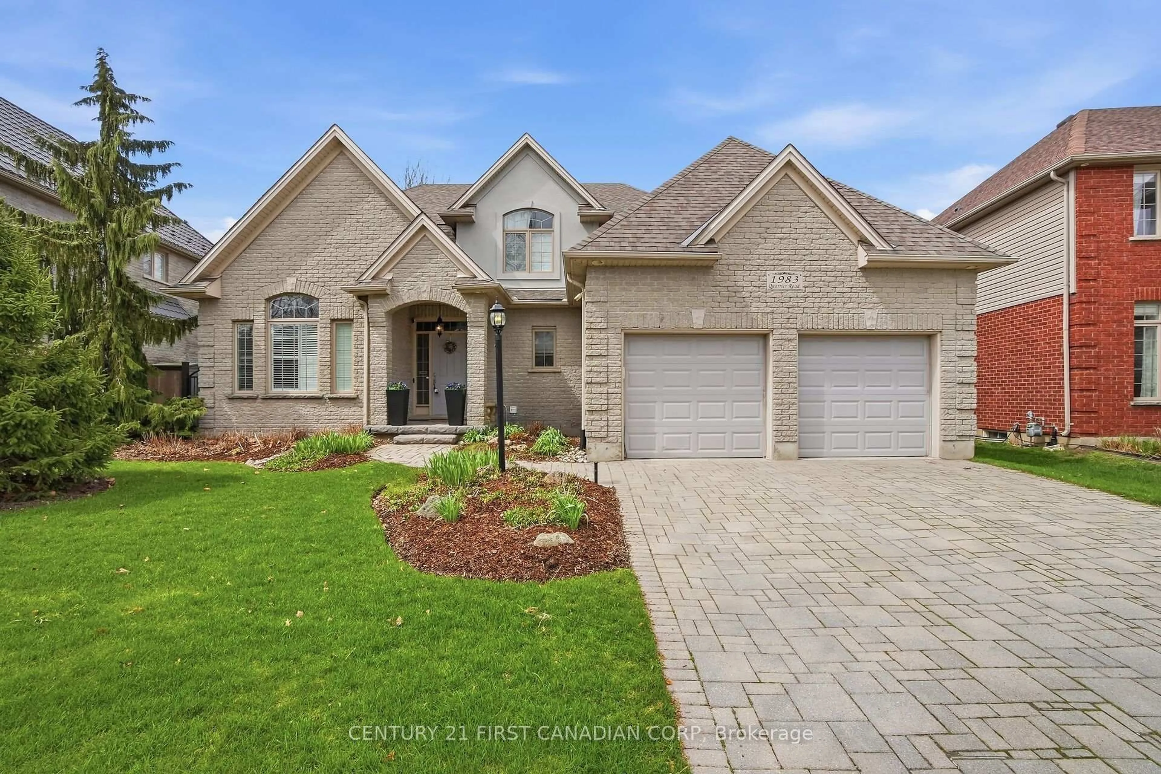 Home with brick exterior material, street for 1983 Quarrier Rd, London North Ontario N6G 5L2