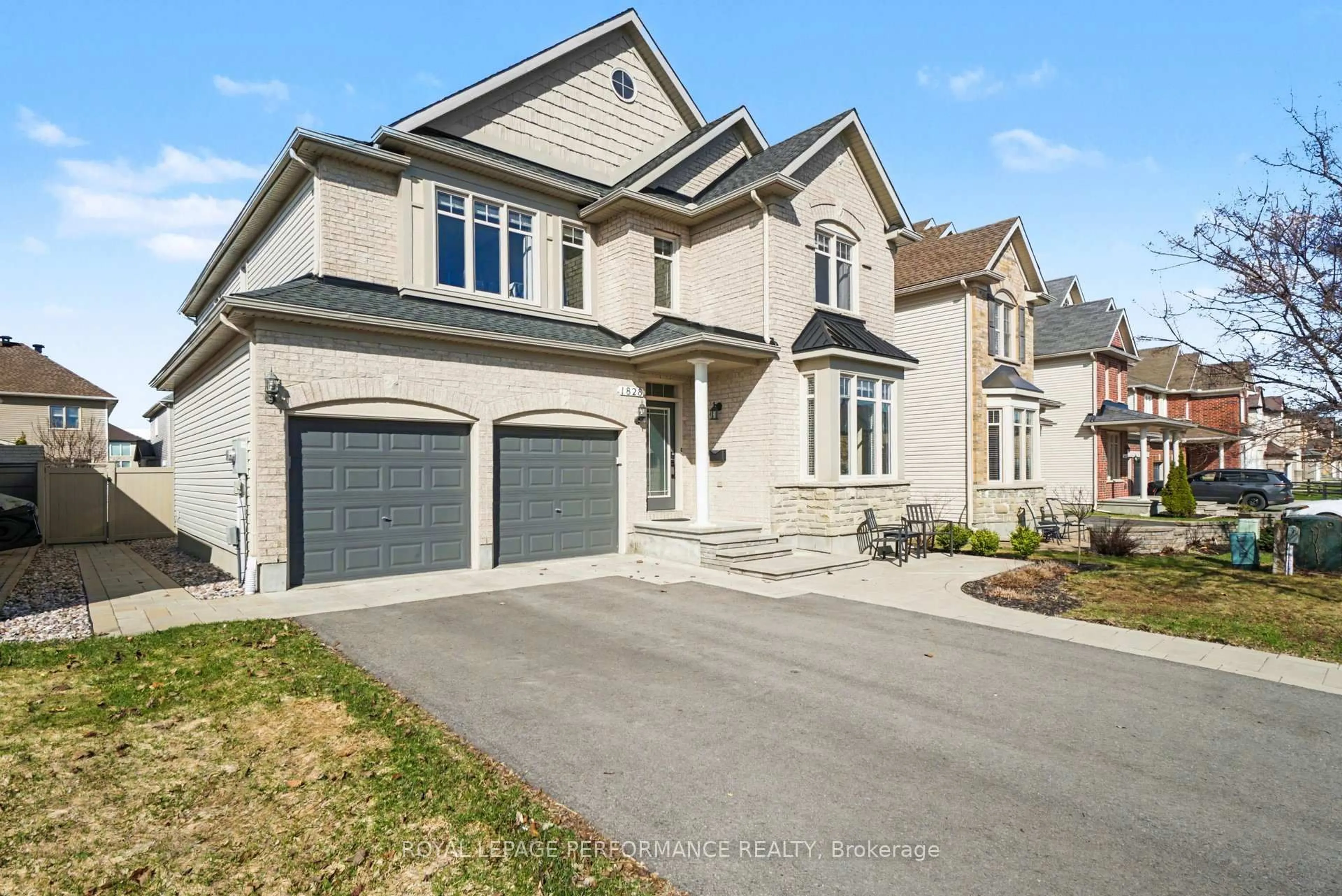 Home with brick exterior material, street for 1828 Mickelberry Cres, Orleans Ontario K4A 0P2