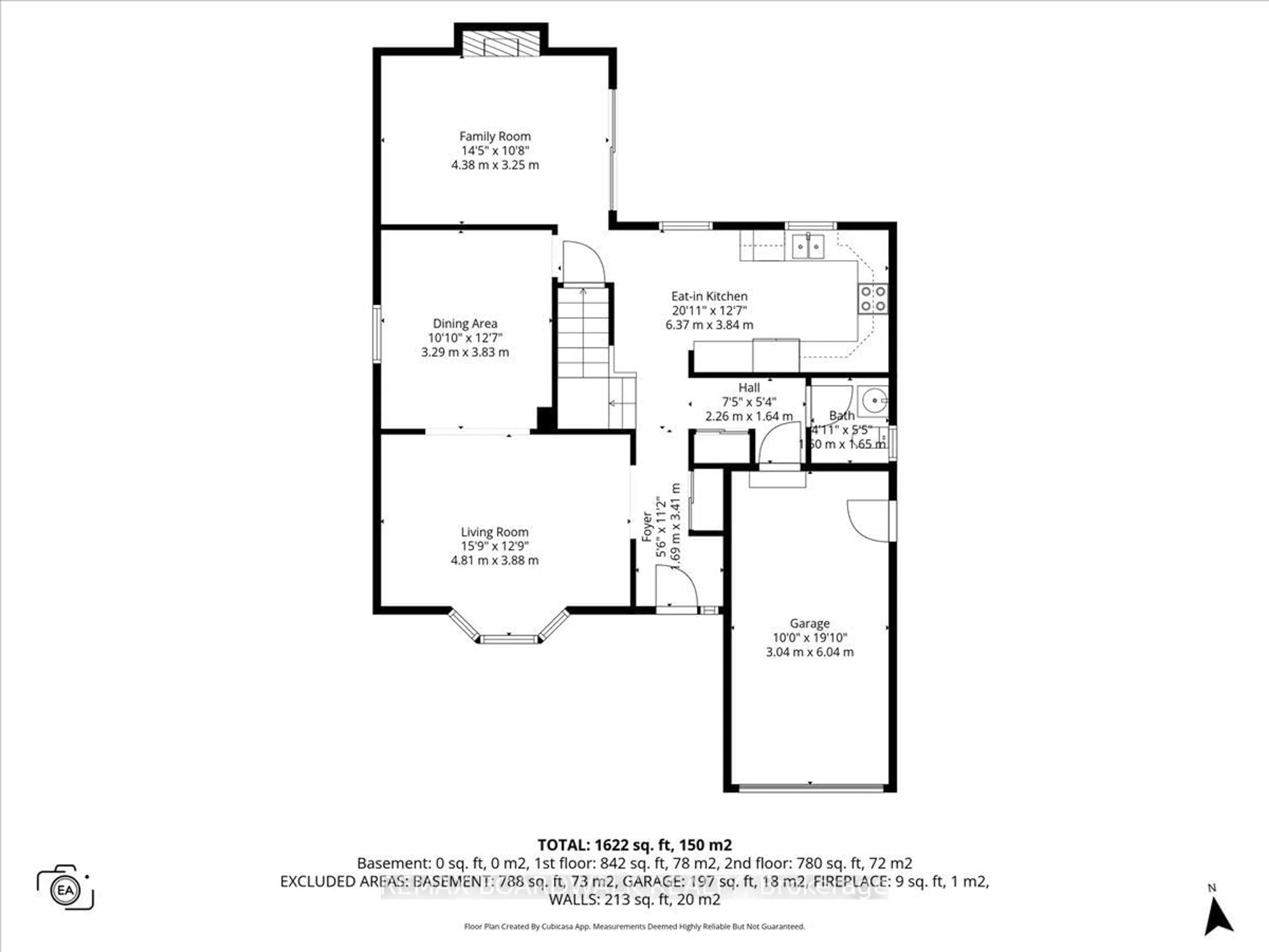 Floor plan for 6241 St Albans Crt, Ottawa Ontario K1C 3C5