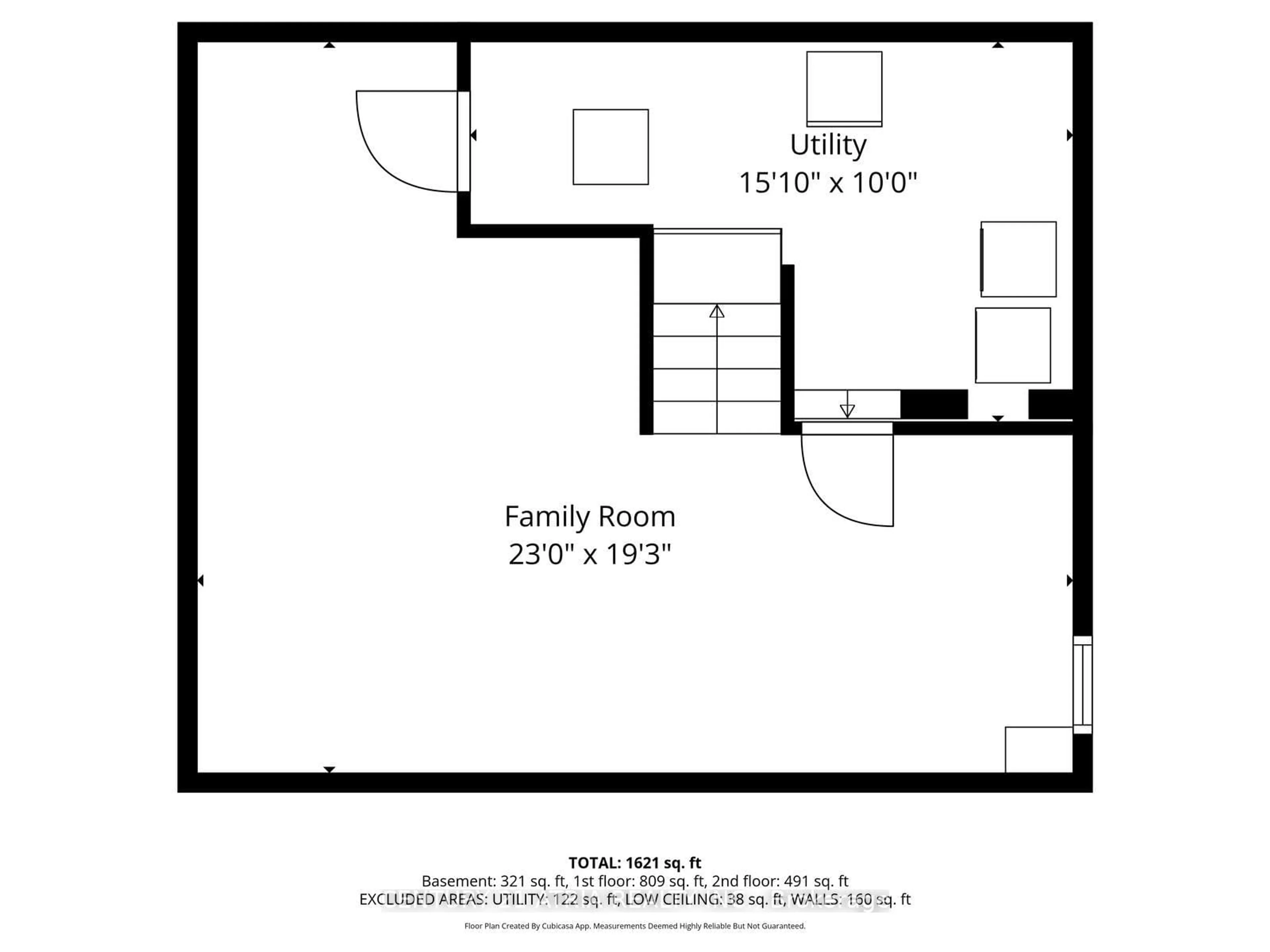 Floor plan for 132 Waterloo St, Cambridge Ontario N3H 1M8
