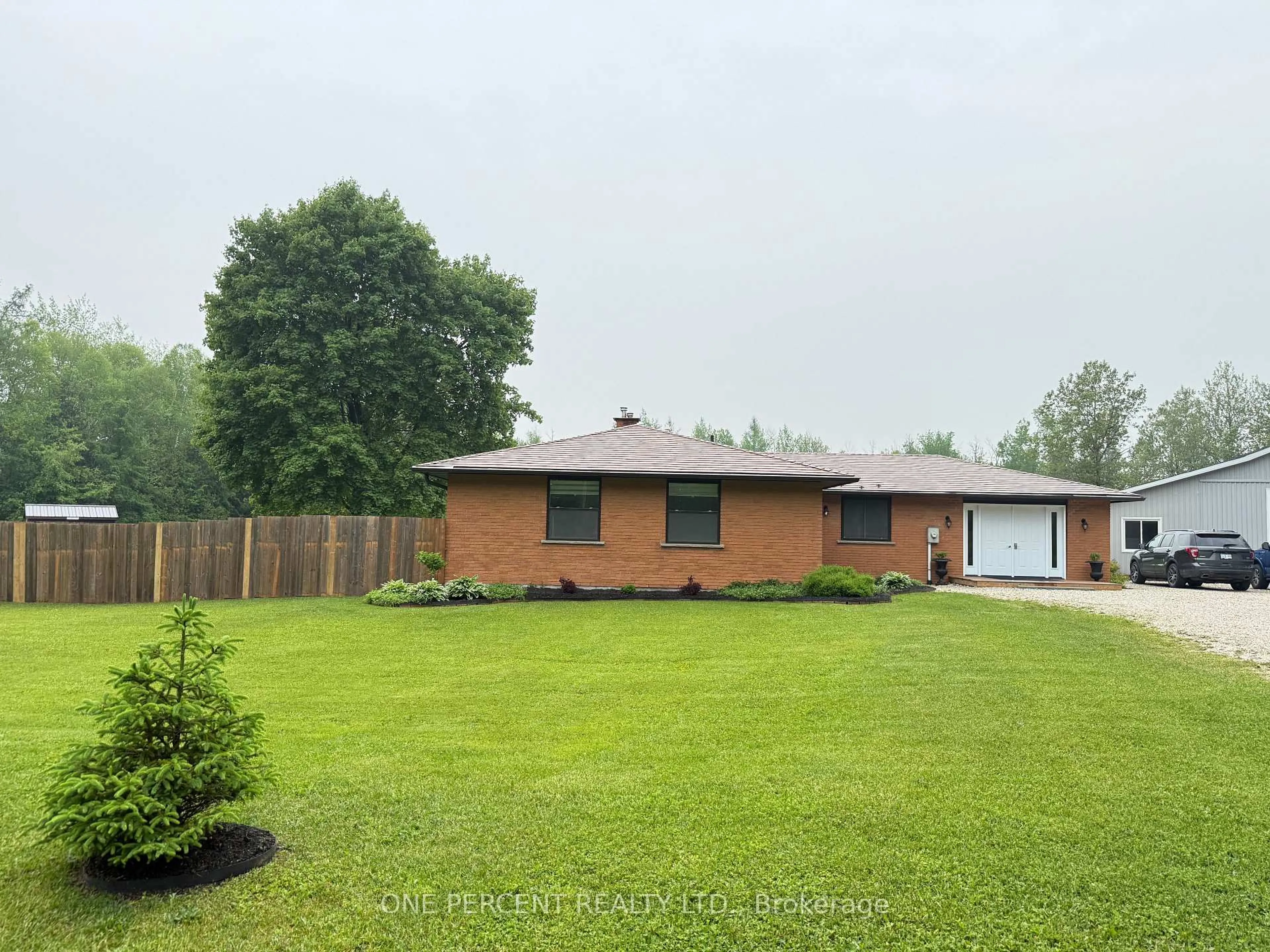 A pic from outside/outdoor area/front of a property/back of a property/a pic from drone, unknown for 145269 Southgate Rd 14, Southgate Ontario N0C 1B0