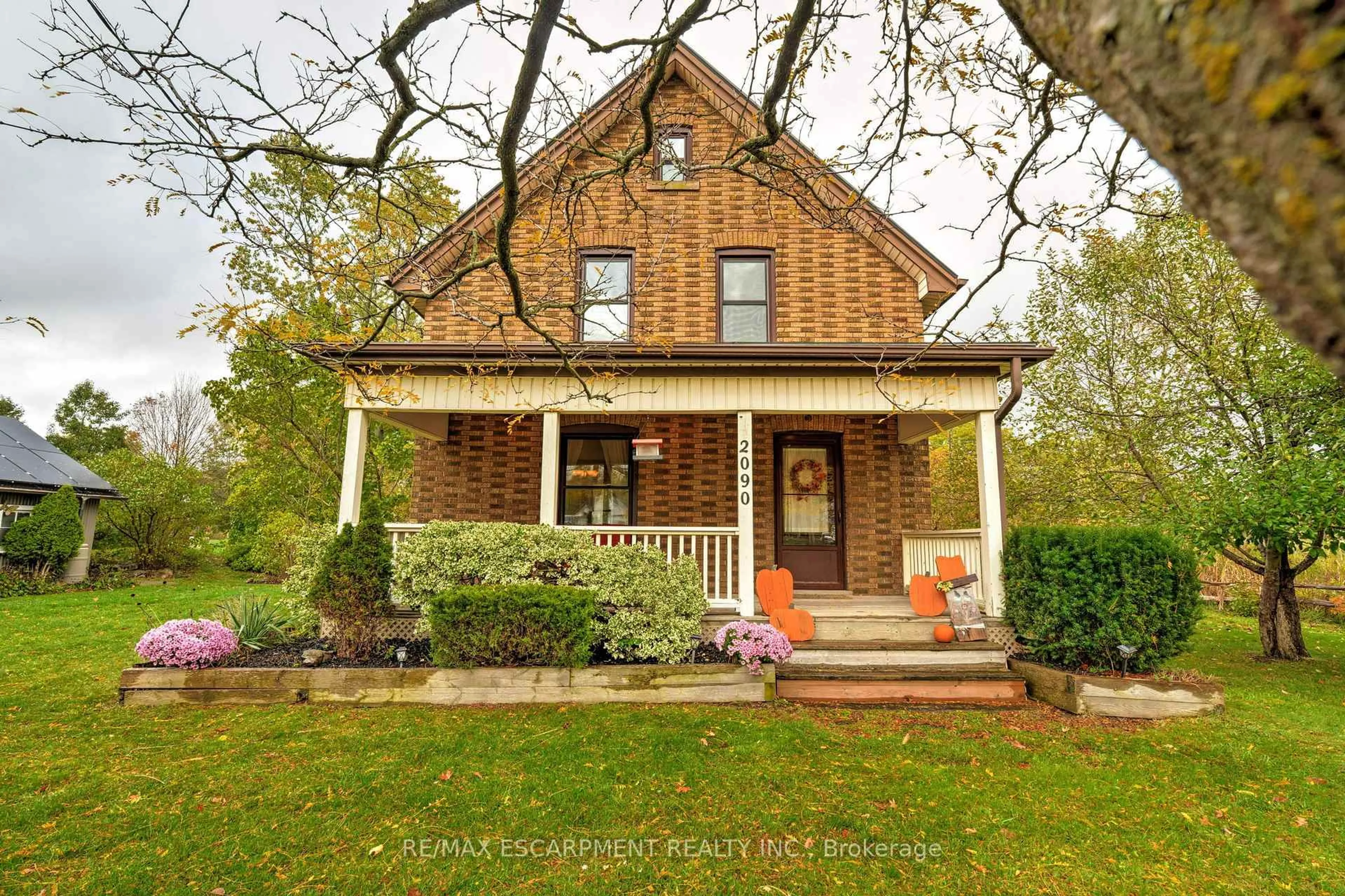 Home with brick exterior material, street for 2090 Haldibrook Rd, Hamilton Ontario L0R 1C0