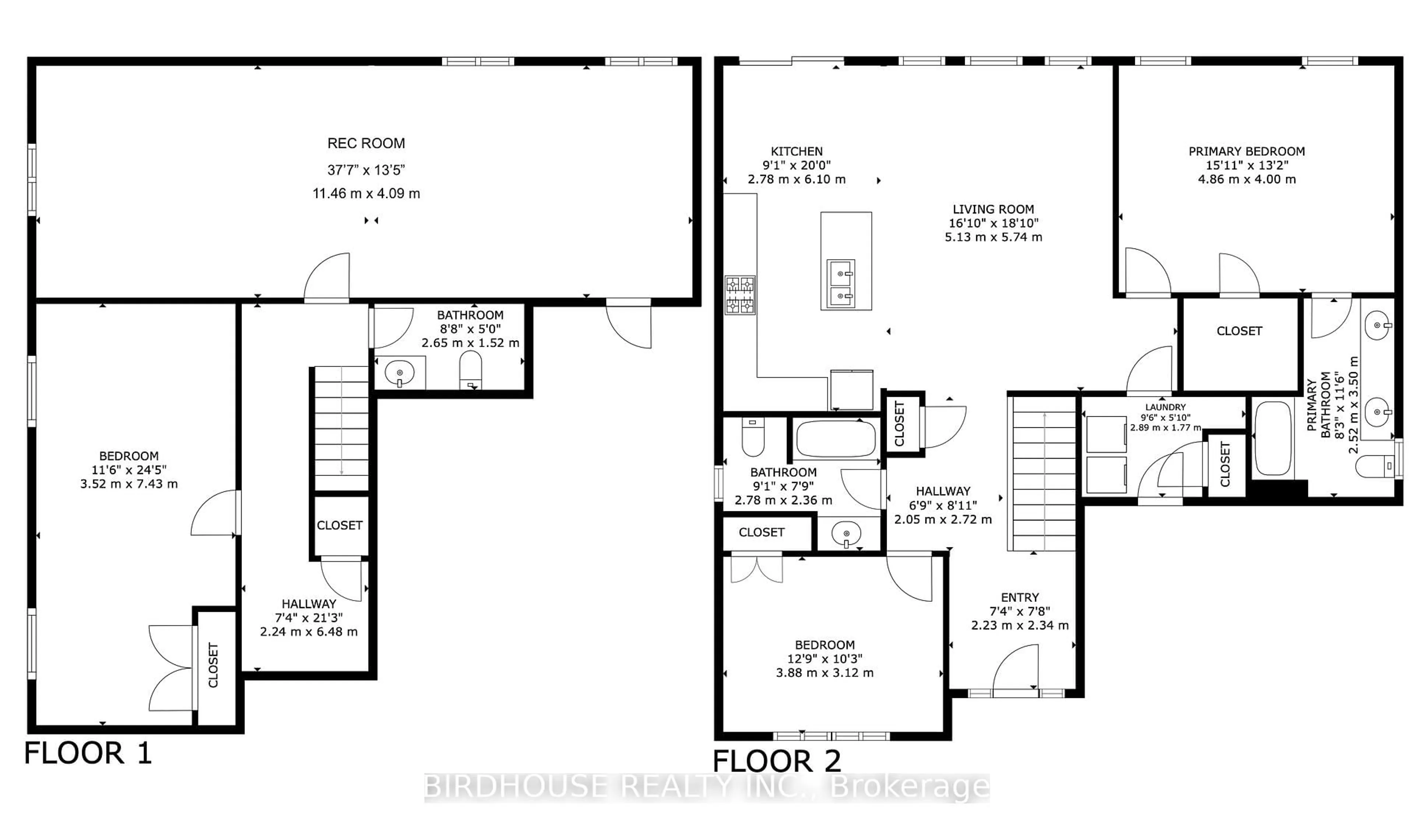 Floor plan for 107 Alcorn Dr, Kawartha Lakes Ontario K9V 0M8