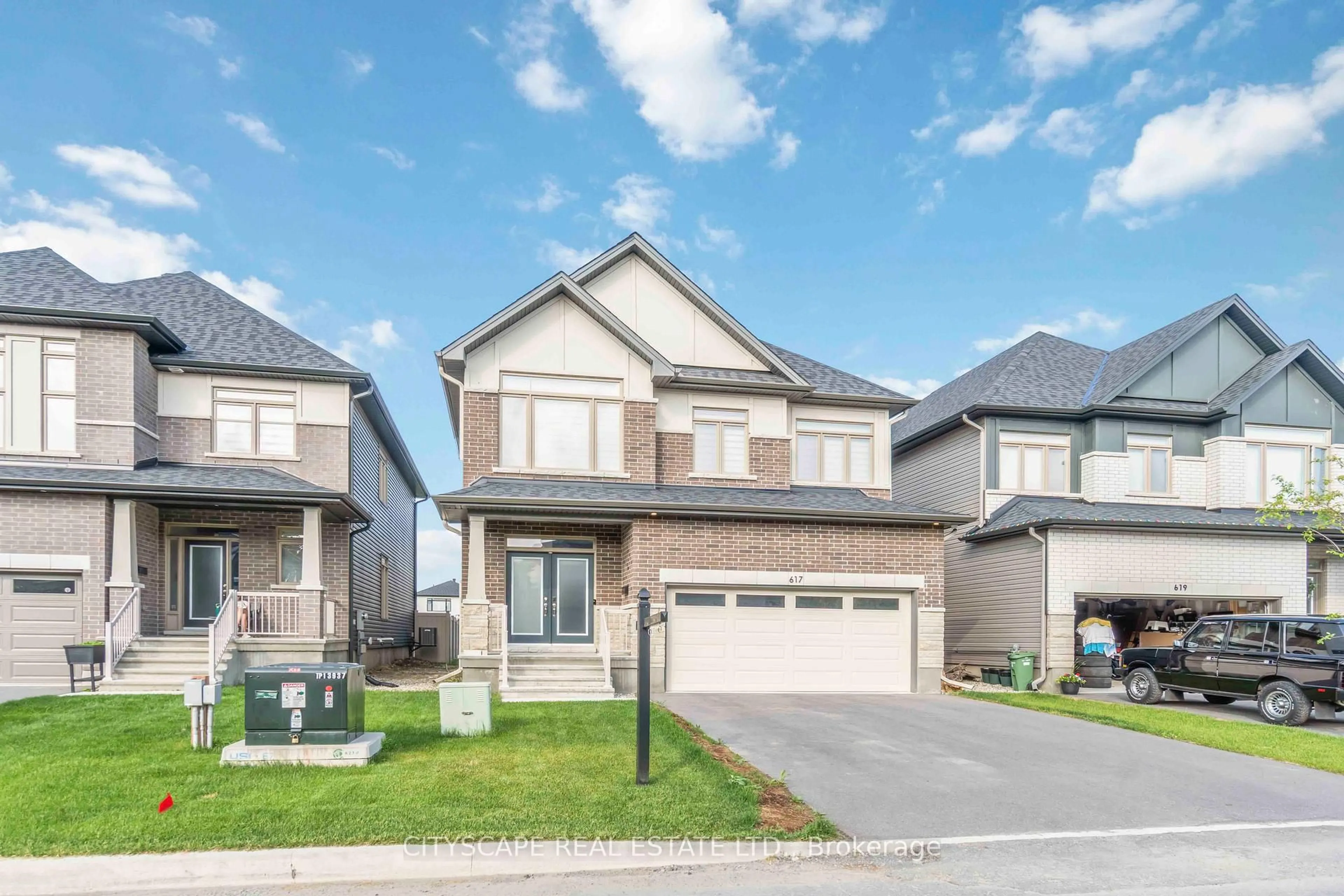 Home with brick exterior material, street for 617 Kenabeek Terr, Ottawa Ontario K4M 0B3