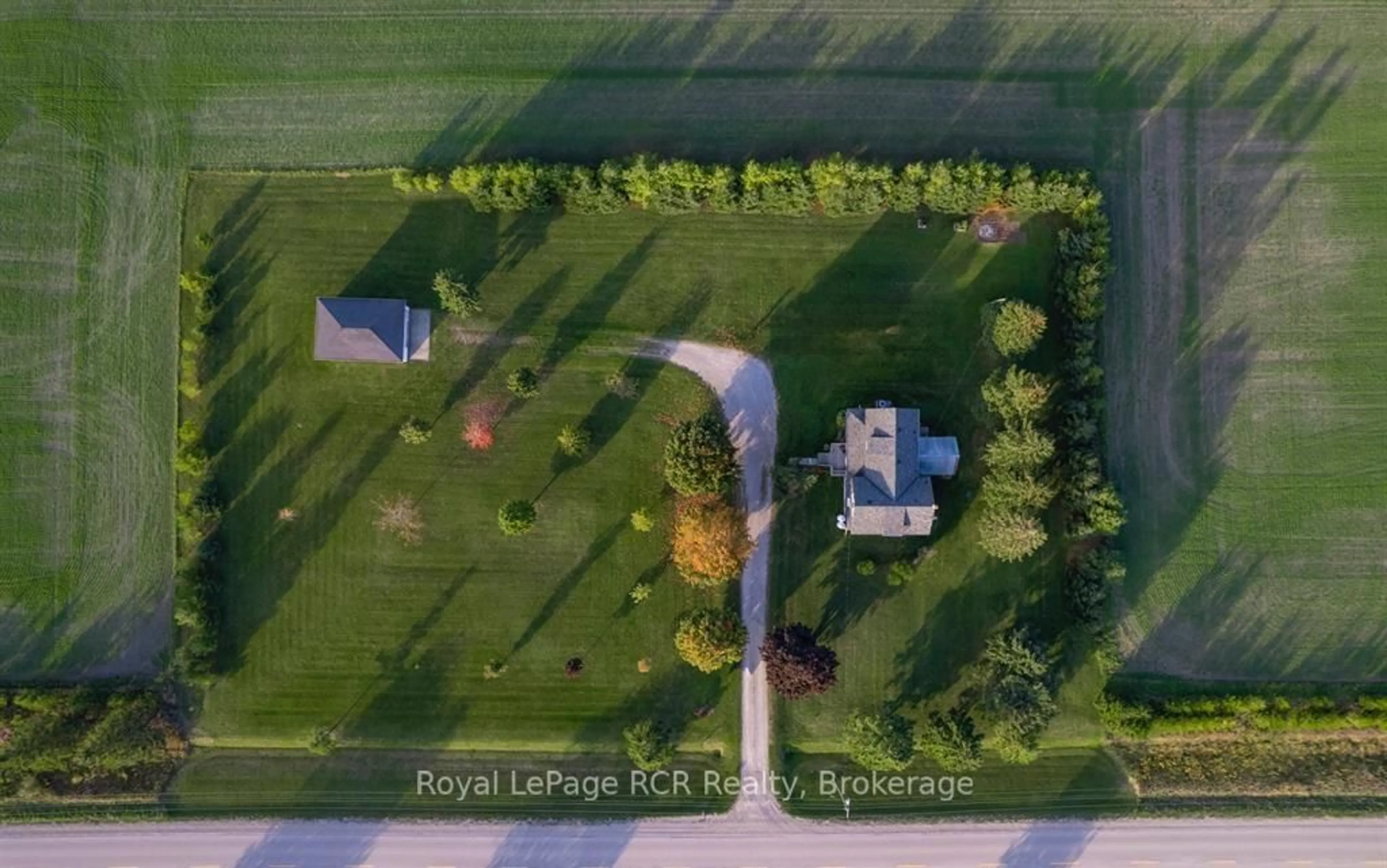 A pic from outside/outdoor area/front of a property/back of a property/a pic from drone, street for 3898 Bruce Road 6, Huron-Kinloss Ontario N0G 2R0