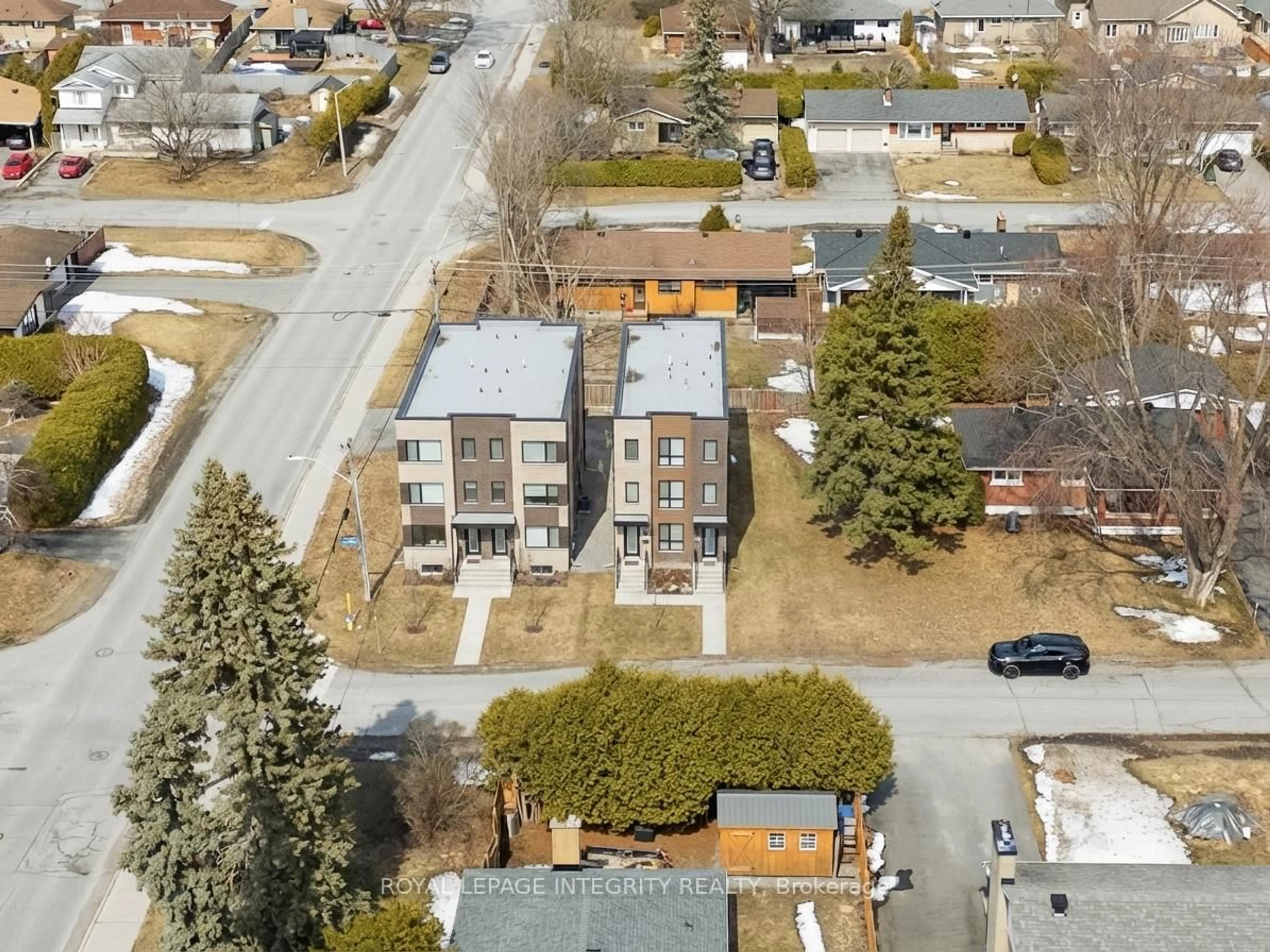 A pic from outside/outdoor area/front of a property/back of a property/a pic from drone, street for 65 DAVID Dr, Ottawa Ontario K2G 2N2