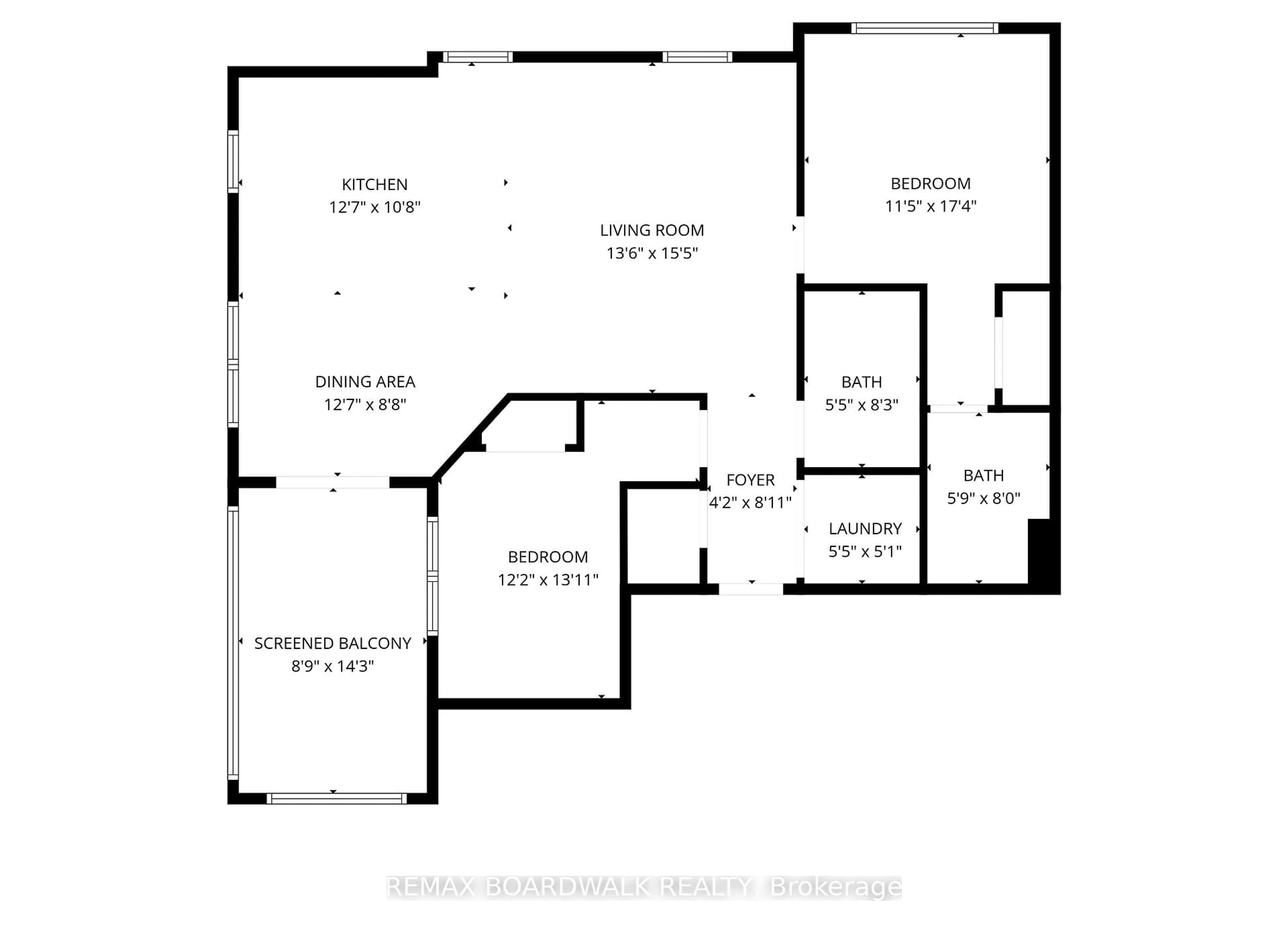 Floor plan for 230 Titanium Private ##202, Ottawa Ontario K1C 0C1