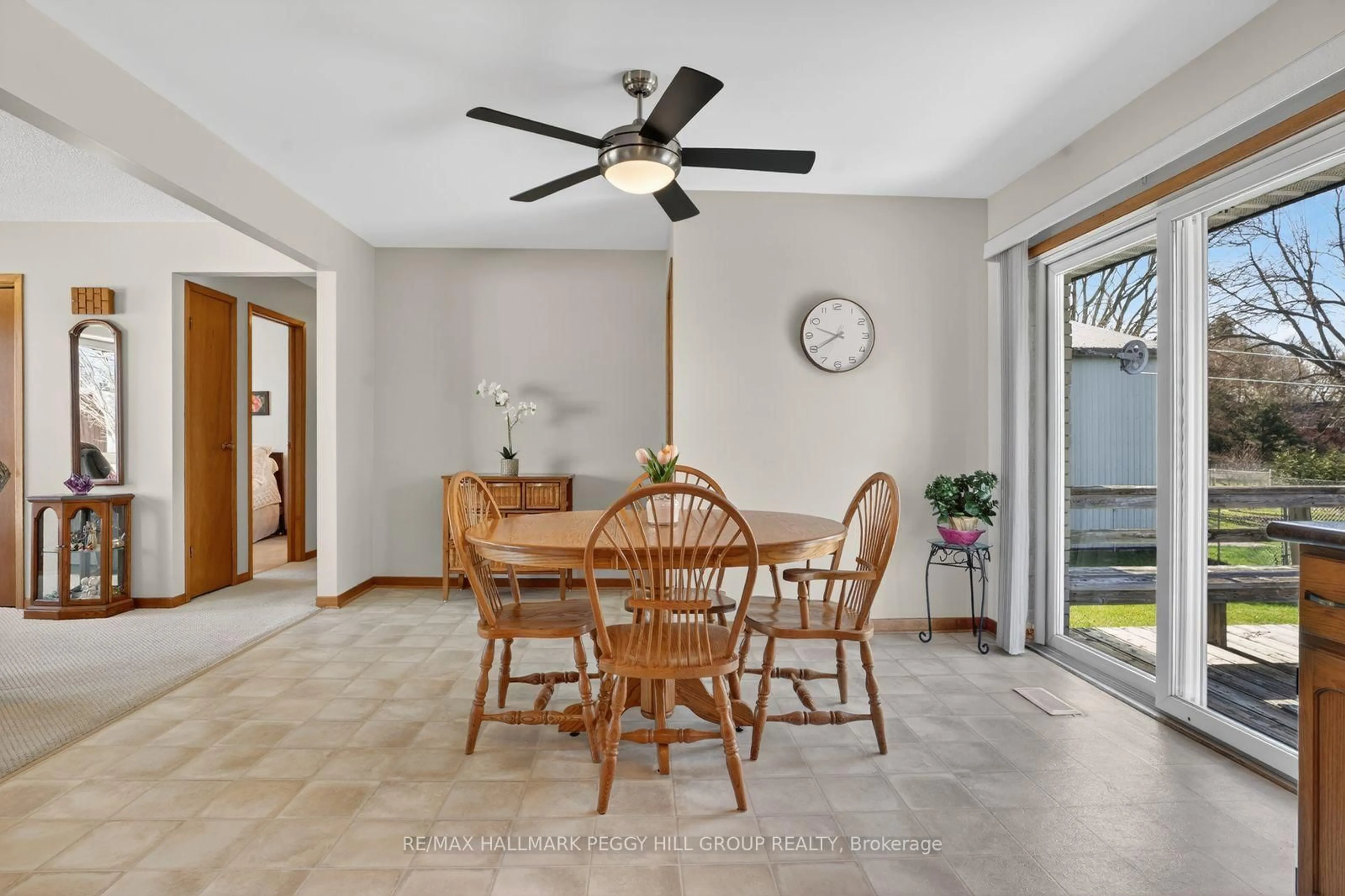 Dining room, ceramic/tile floor for 113 Domville St, Wellington North Ontario N0G 1A0
