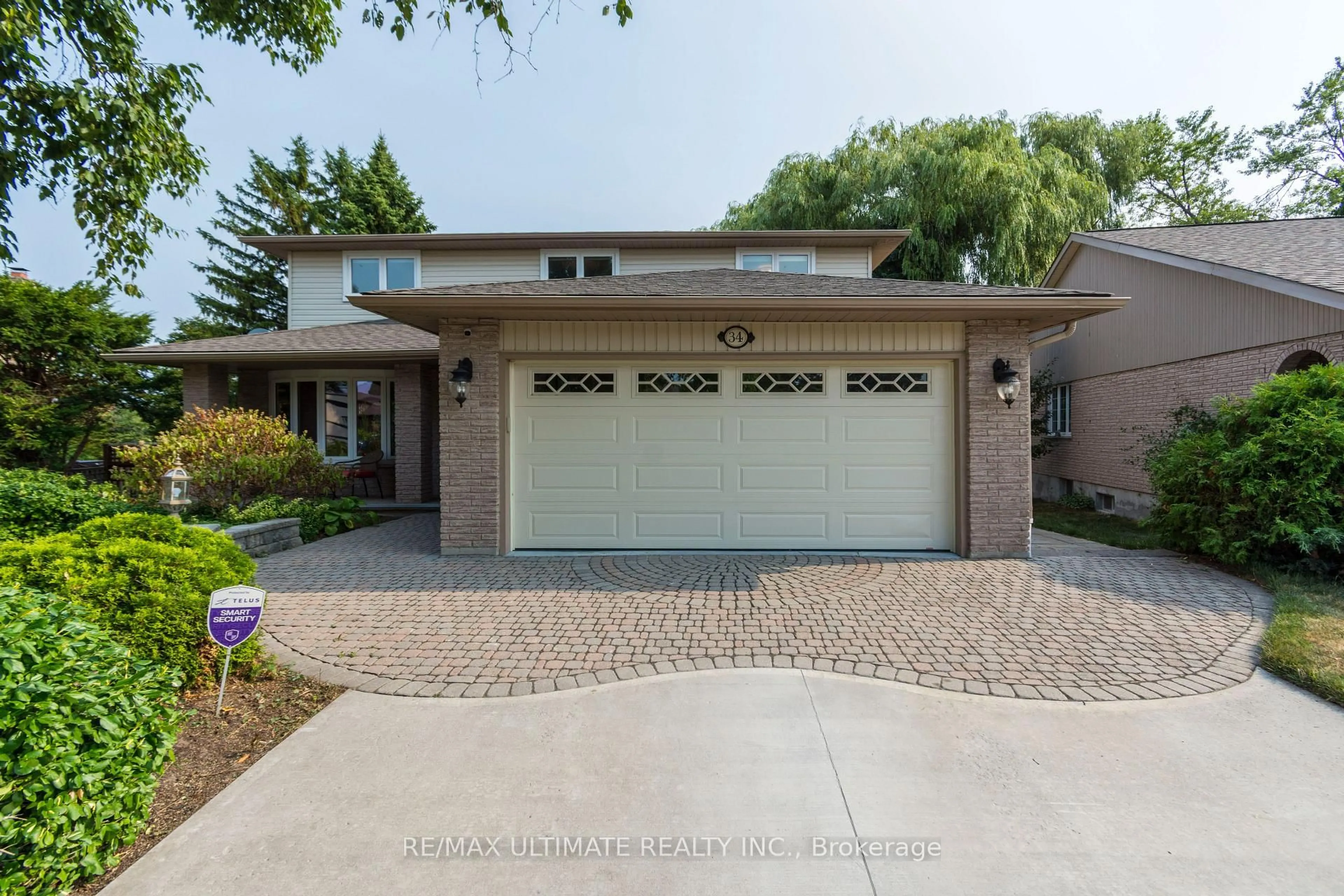 Home with brick exterior material, street for 34 Briarwood Cres Cres, Belleville Ontario K8N 5K9