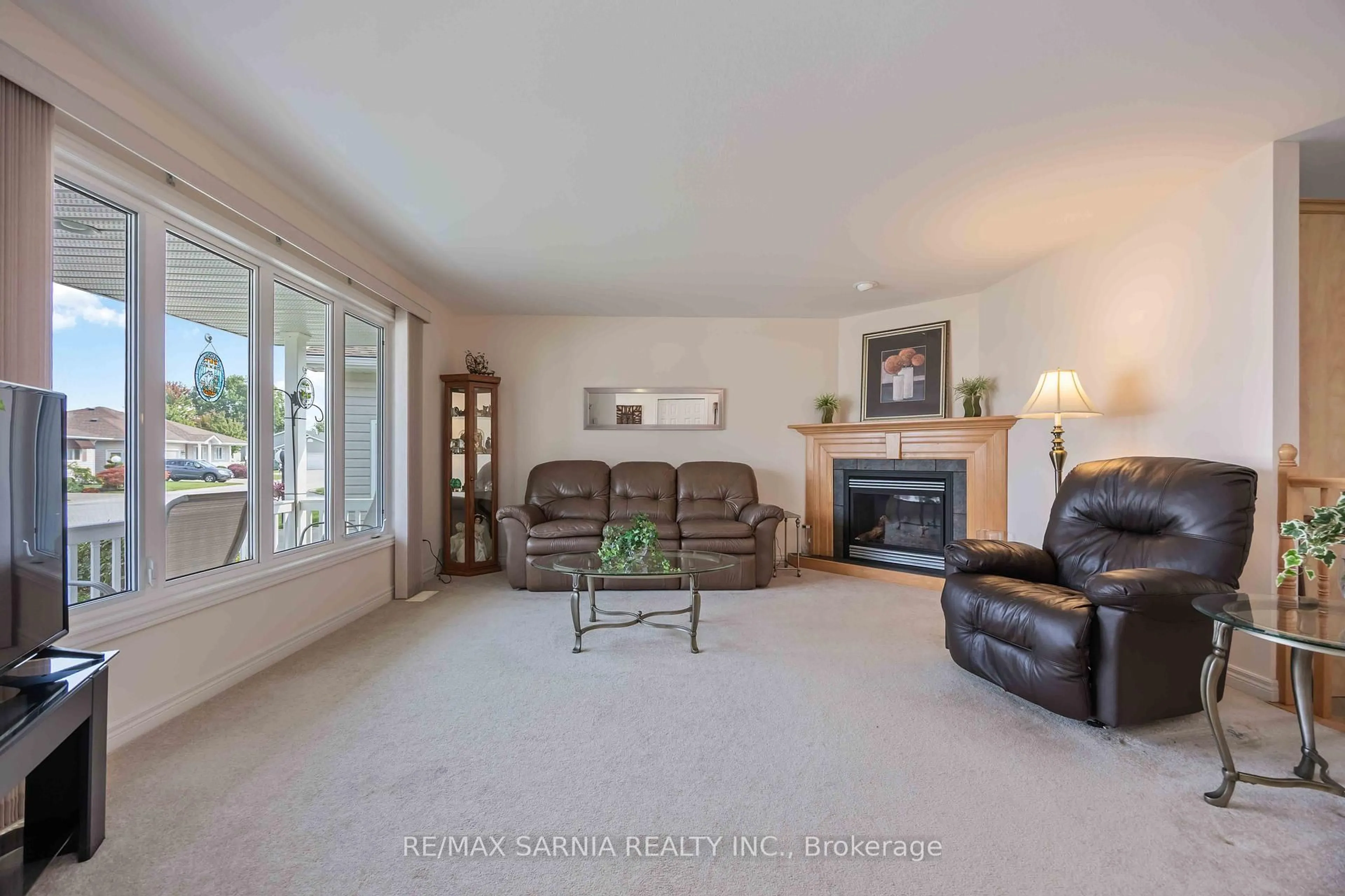 Living room with furniture, unknown for 5700 Blackwell Sdrd #143, Sarnia Ontario N7W 1B7