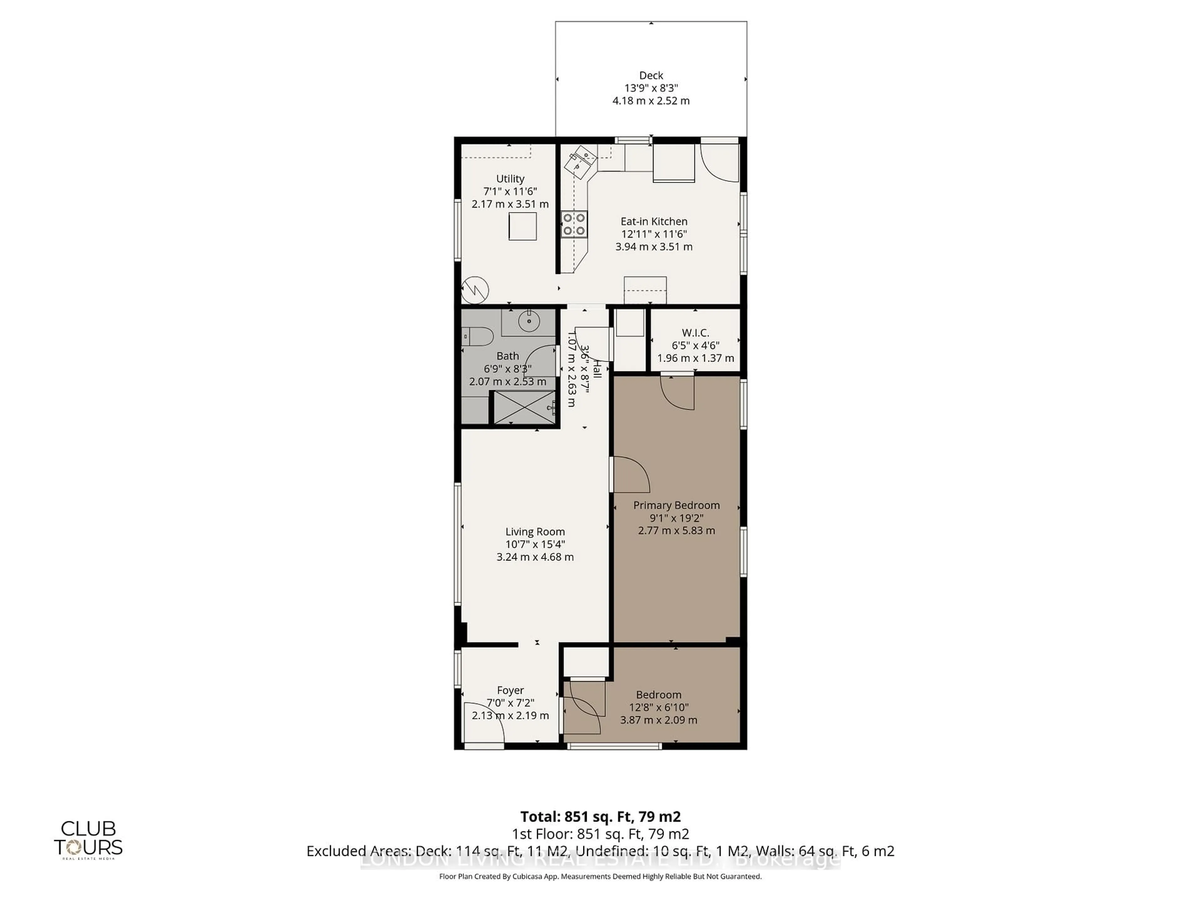 Floor plan for 24 Appel St, London East Ontario N5Y 1P9