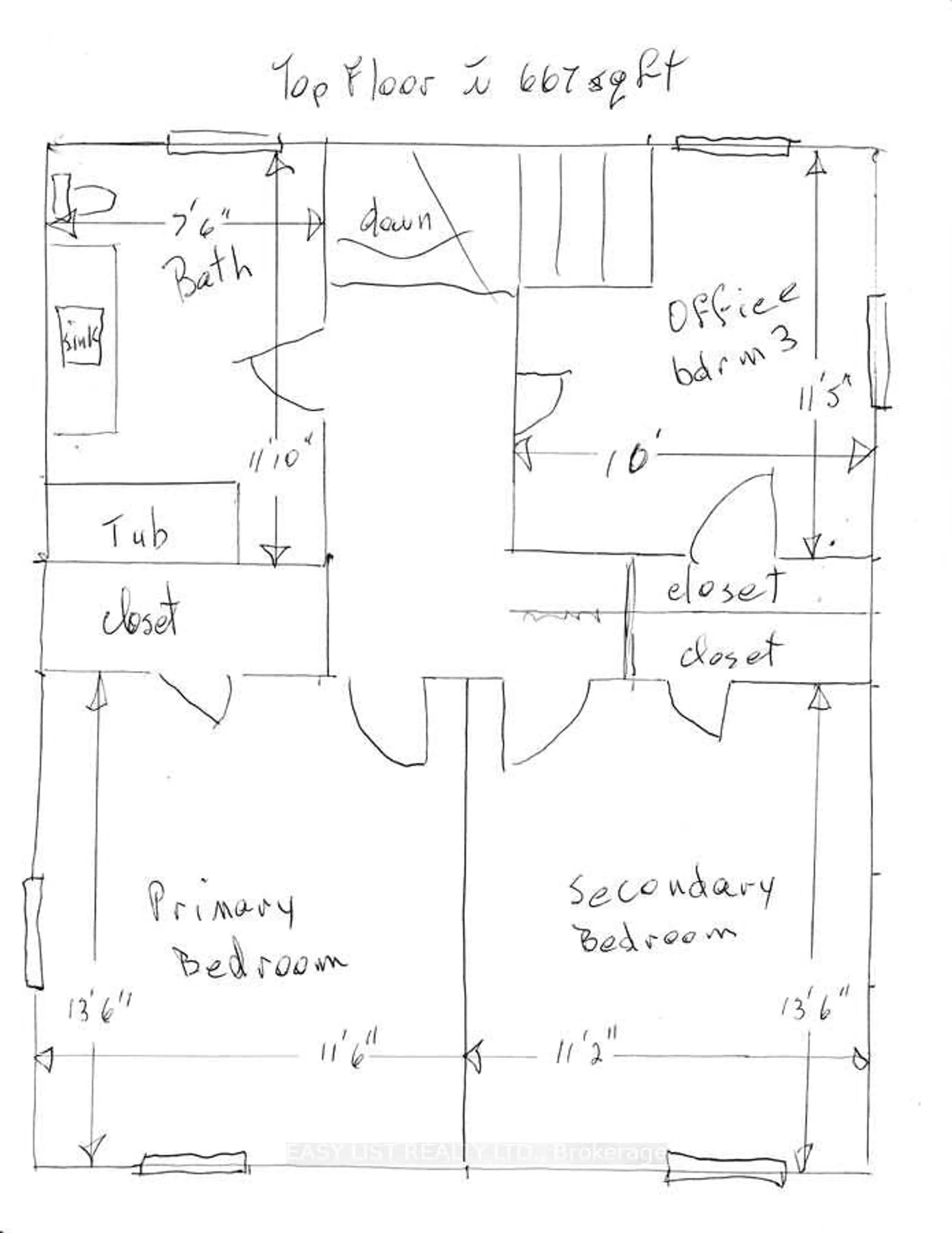 Floor plan for 1104 County Road 16, Merrickville-Wolford Ontario K0G 1G0