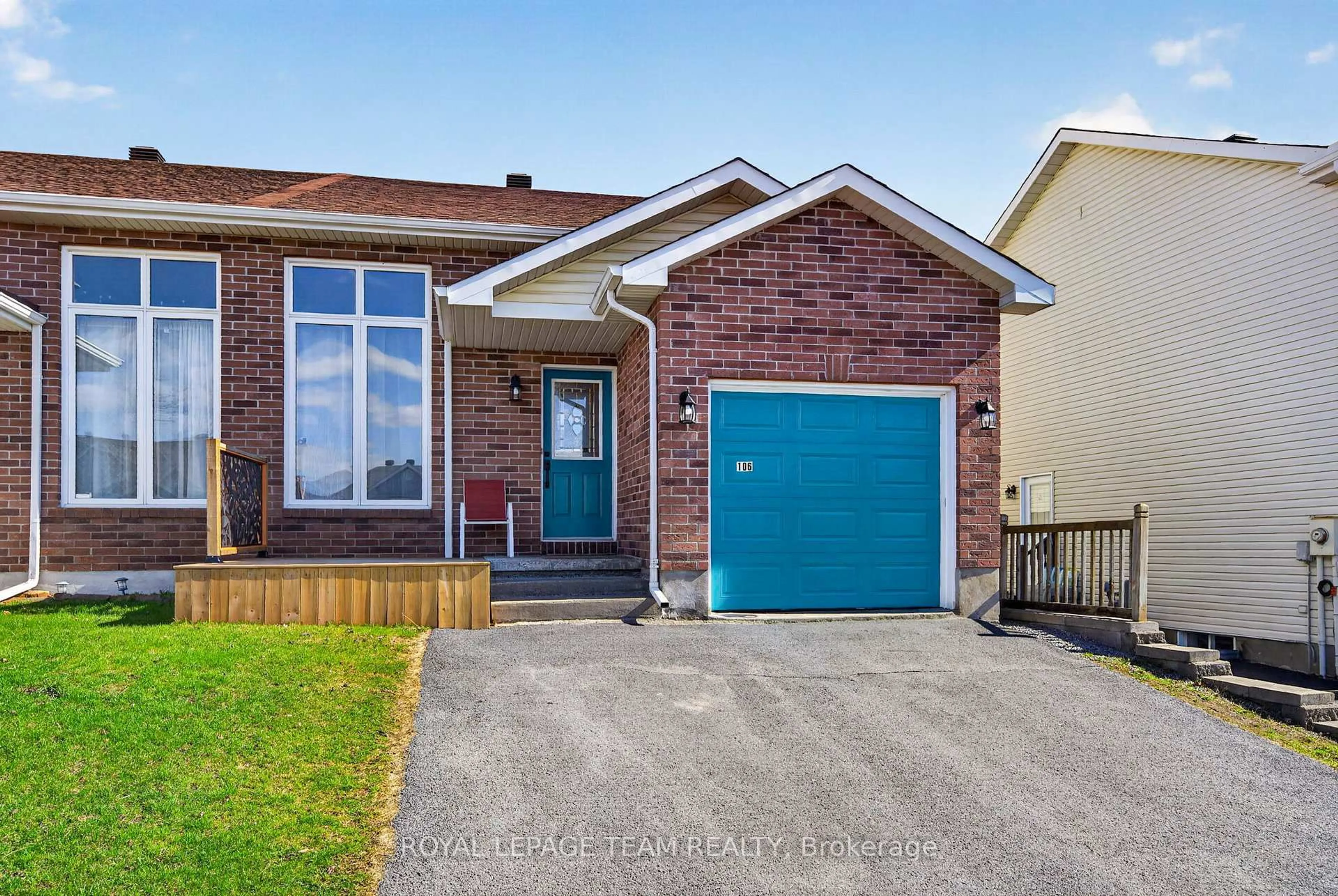 Home with brick exterior material, street for 106 Hemlock Cres, Cornwall Ontario K6H 7L7