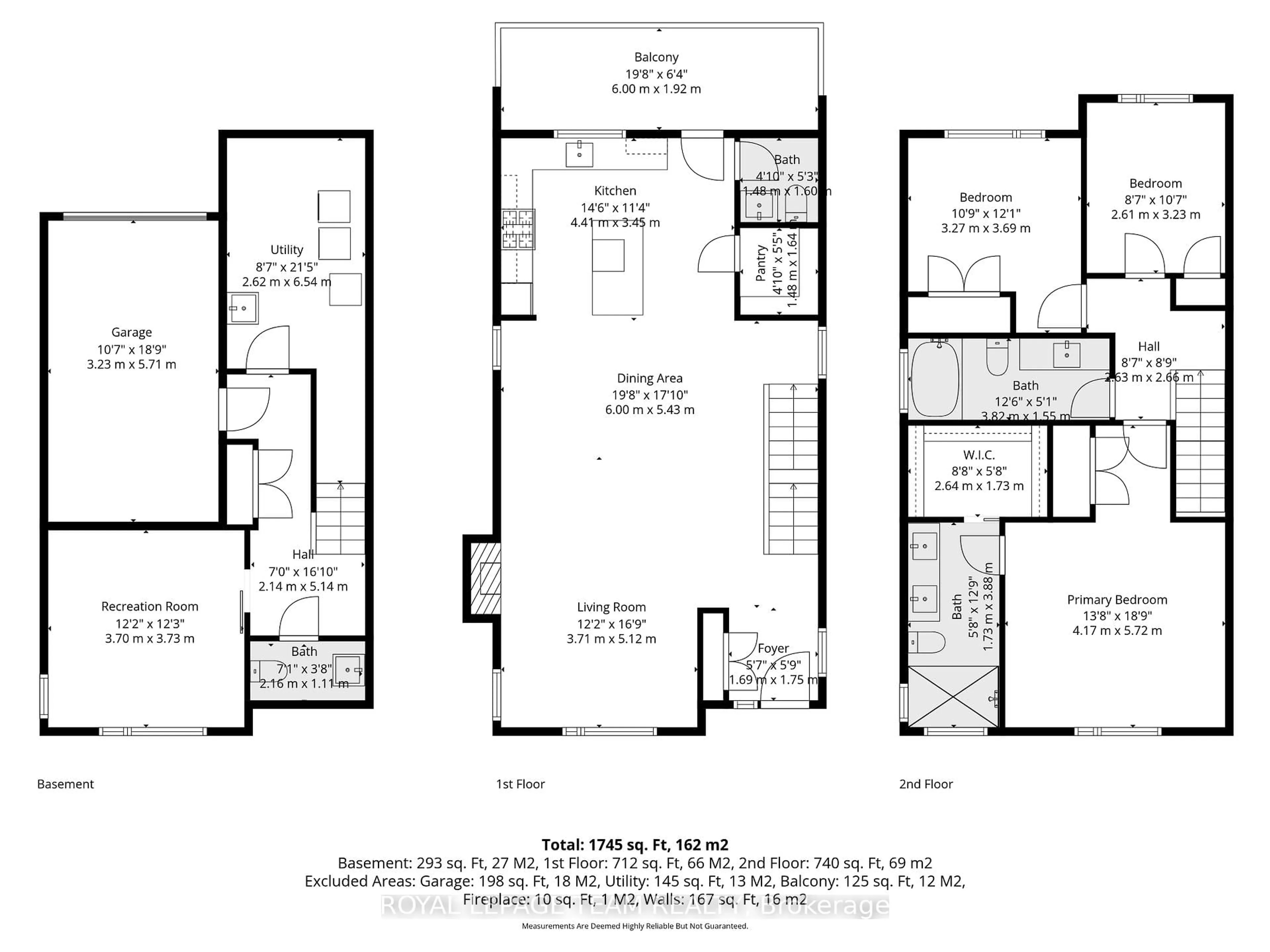 Floor plan for 526 Edison Ave, Ottawa Ontario K2A 3Y5