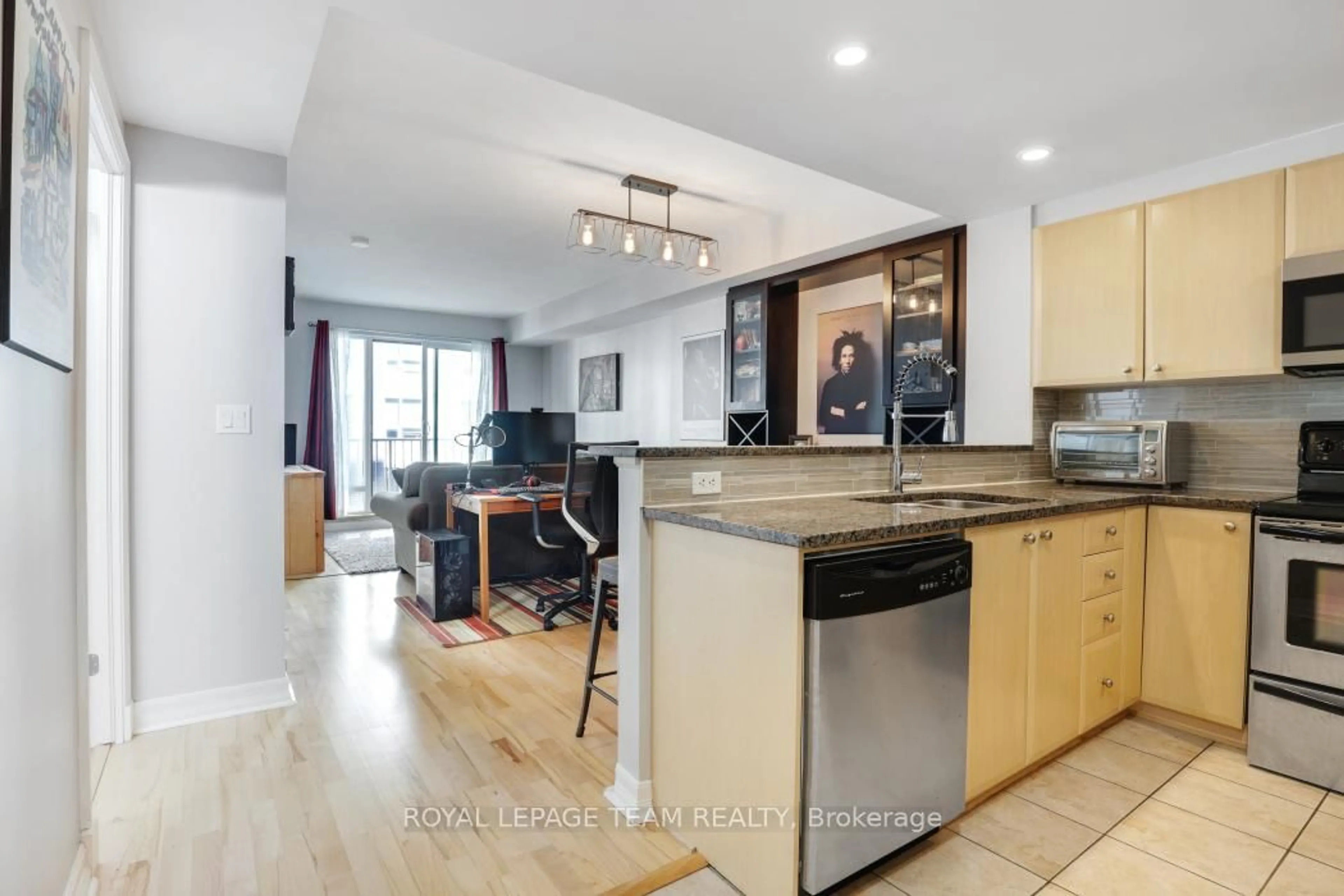 Open concept kitchen, unknown for 200 Besserer St #607, Ottawa Ontario K1N 0A7
