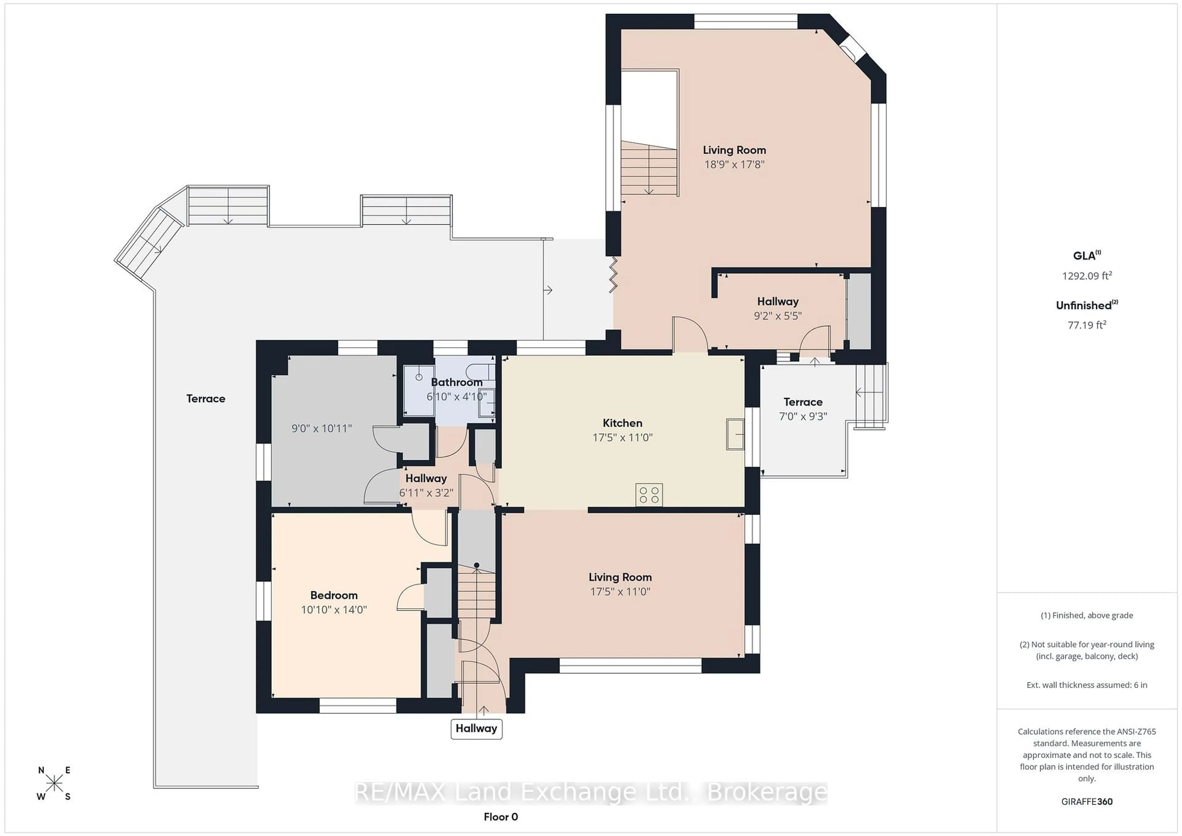 Floor plan for 1044 5 Concession, Kincardine Ontario N2Z 2X4