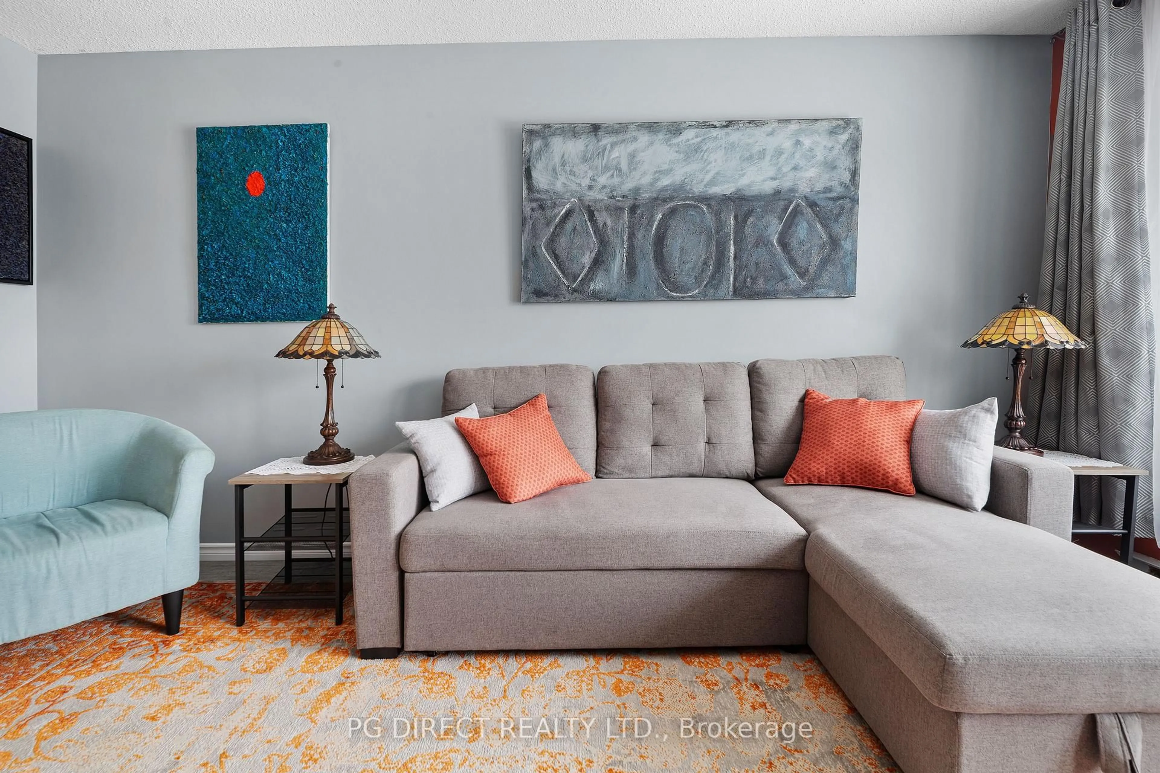 Living room with furniture, unknown for 4 Plumtree Pl, North Bay Ontario P1A 3Y9