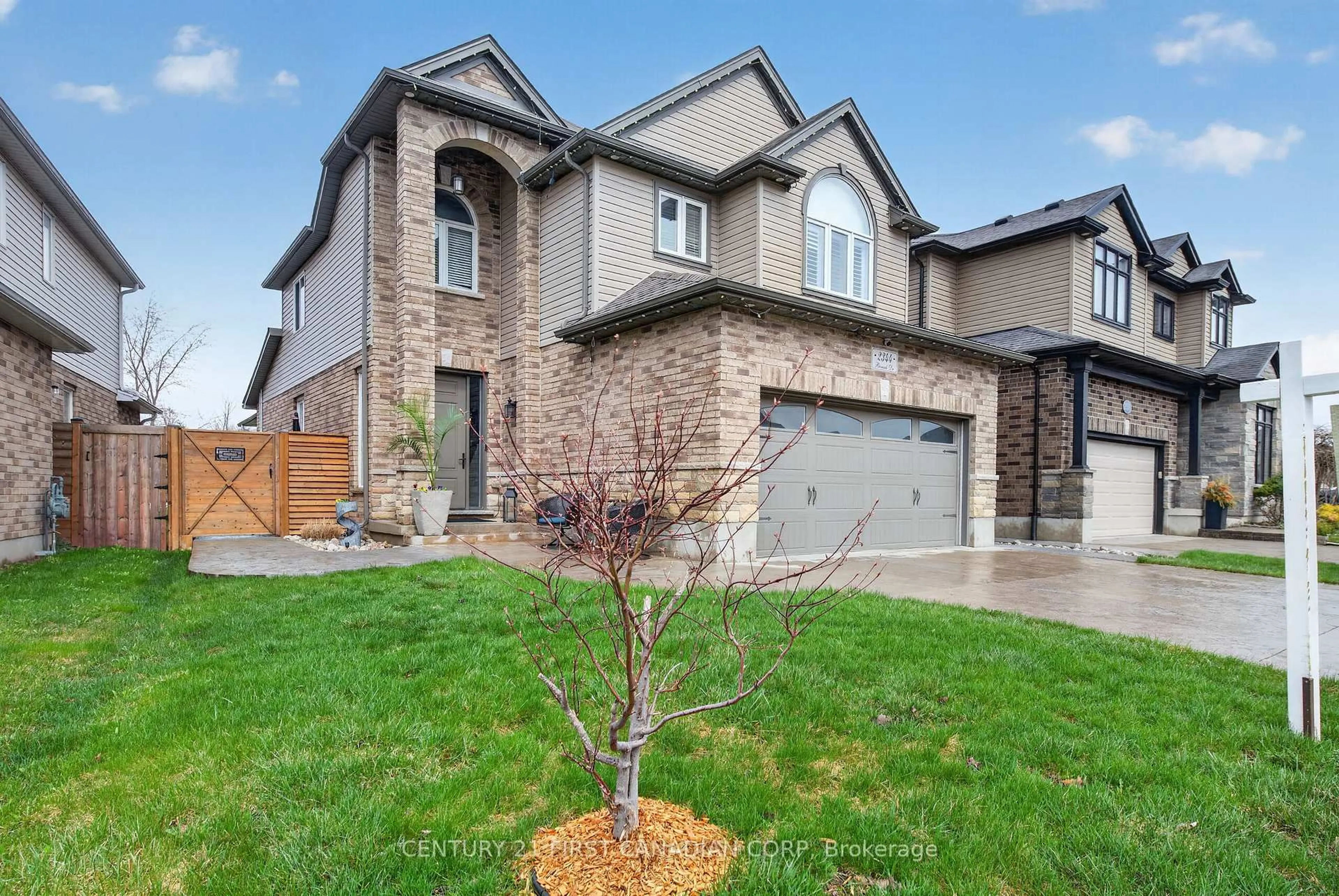 Home with brick exterior material, street for 2344 Buroak Dr, London North Ontario N6G 0L1