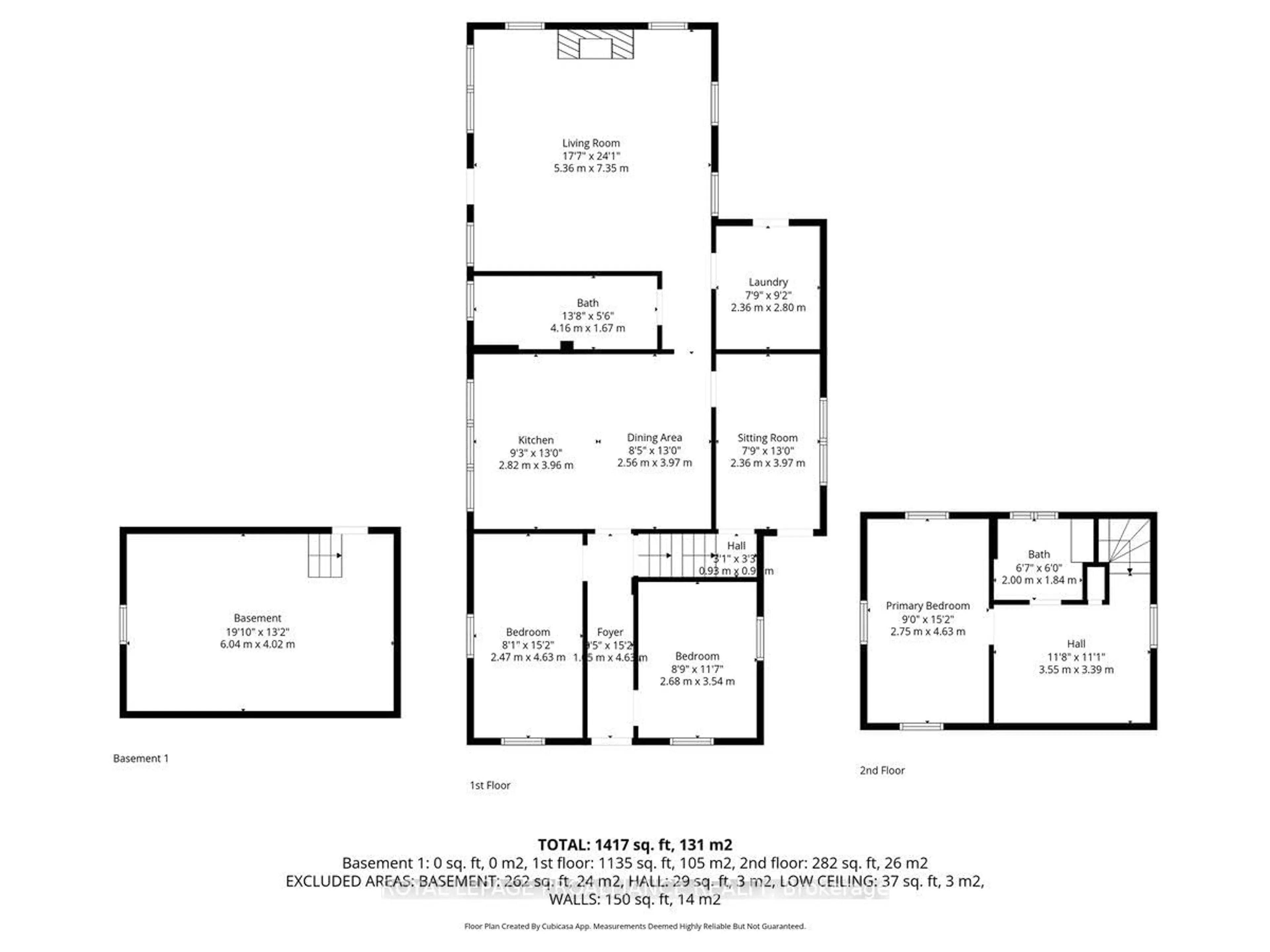 Floor plan for 17 King St, Prince Edward County Ontario K0K 2T0