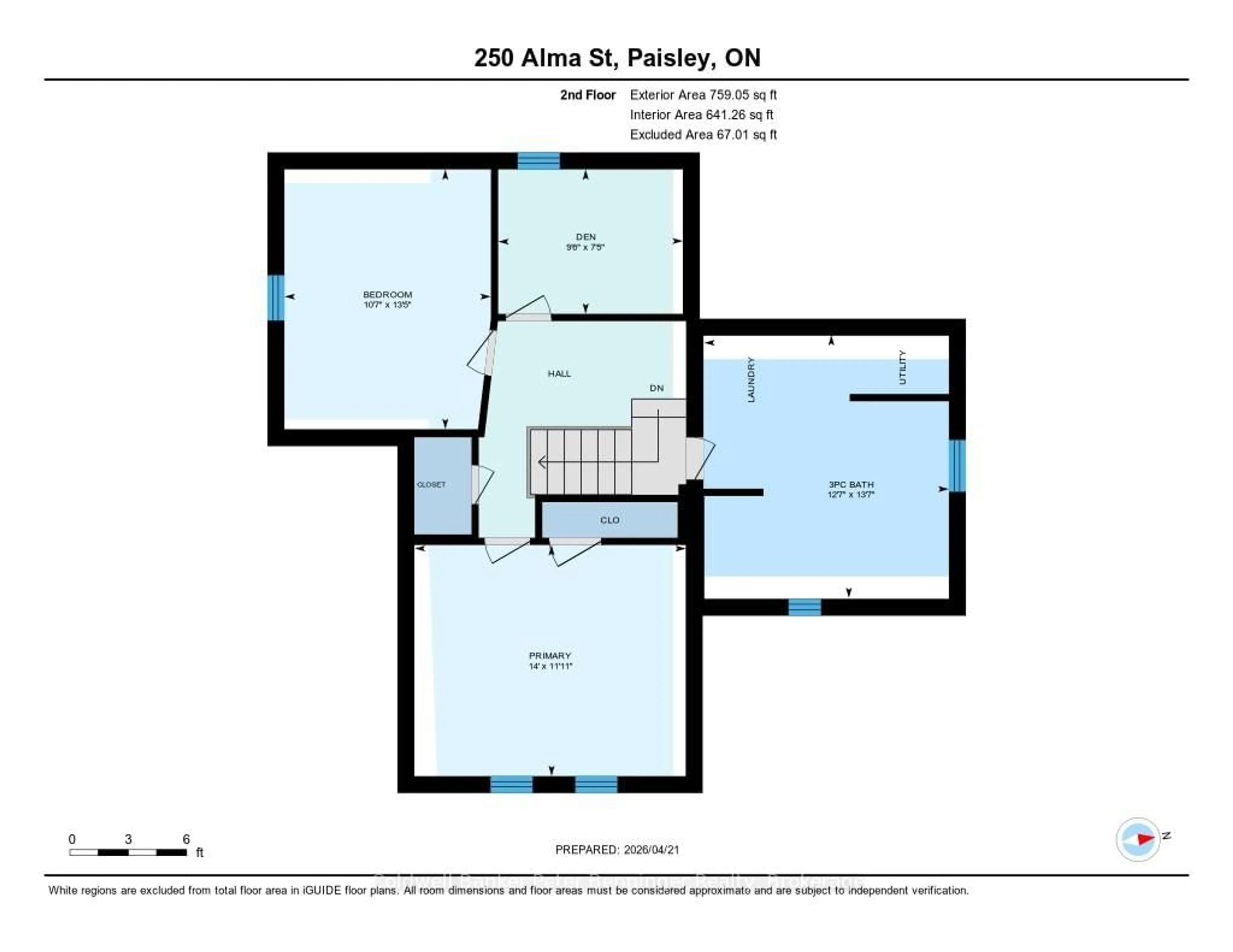 Floor plan for 250 Alma St, Arran-Elderslie Ontario N0G 2N0