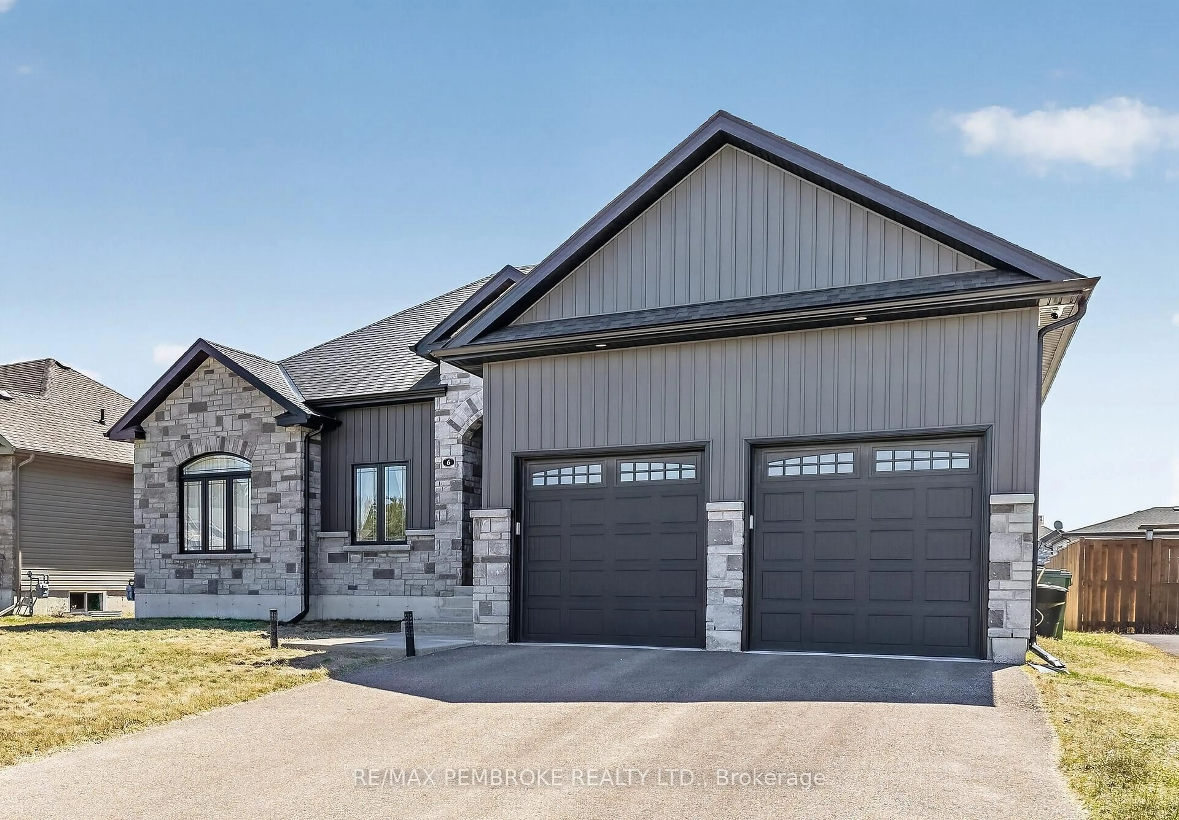 Home with brick exterior material, street for 6 Nile St, Petawawa Ontario K8H 0E7