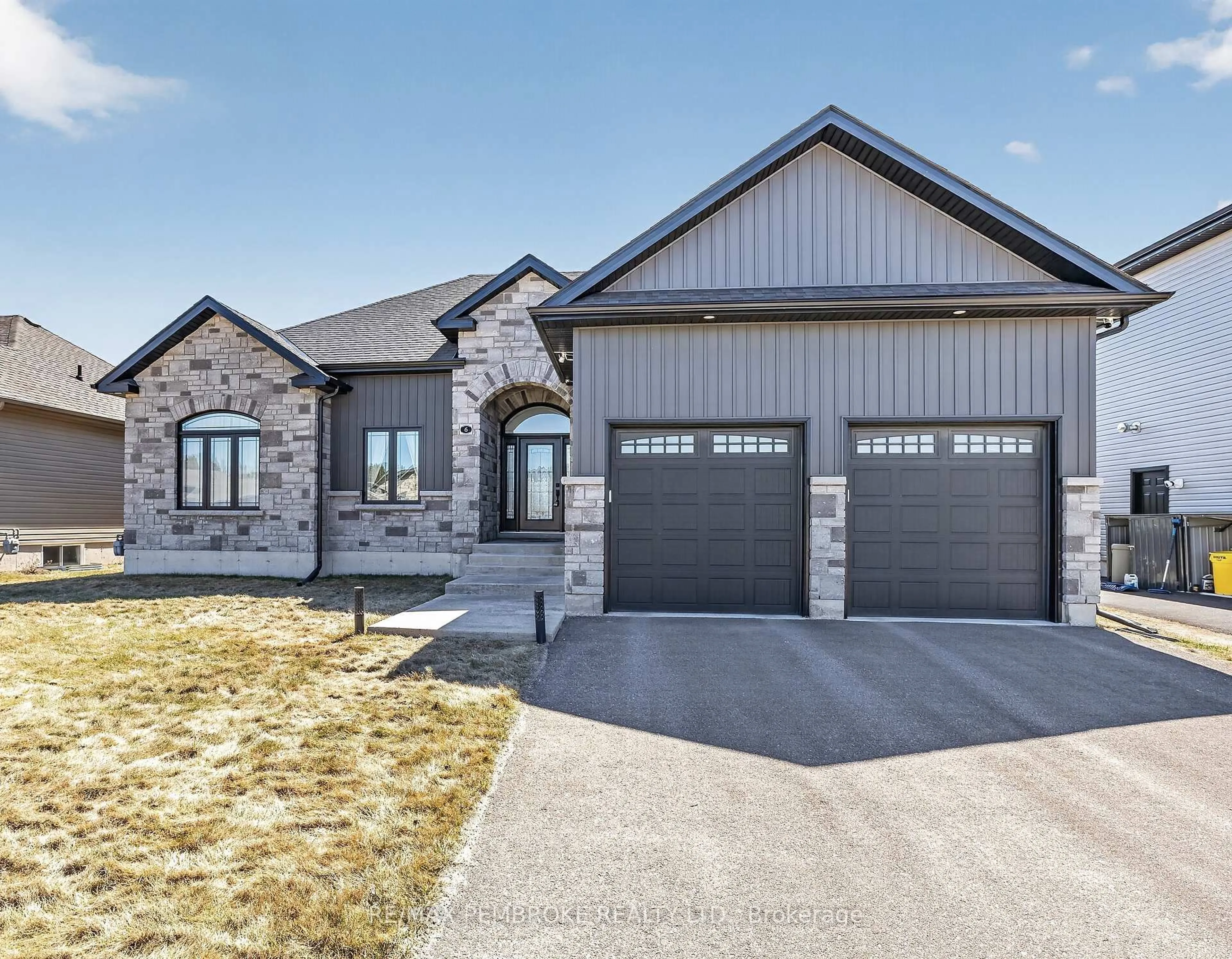 Home with brick exterior material, street for 6 Nile St, Petawawa Ontario K8H 0E7