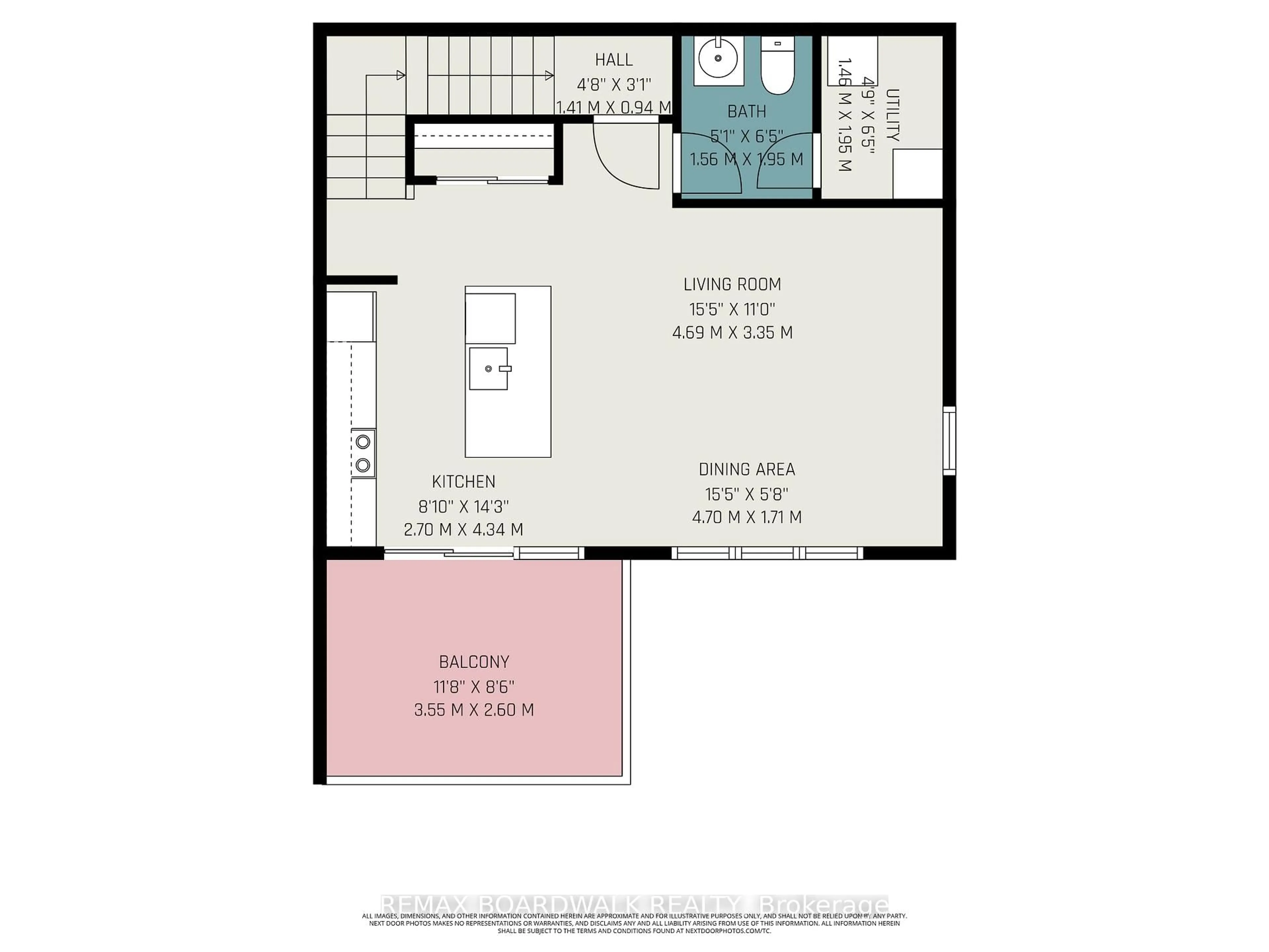 Floor plan for 454 Via Verona St #36, Ottawa Ontario K2J 6B3