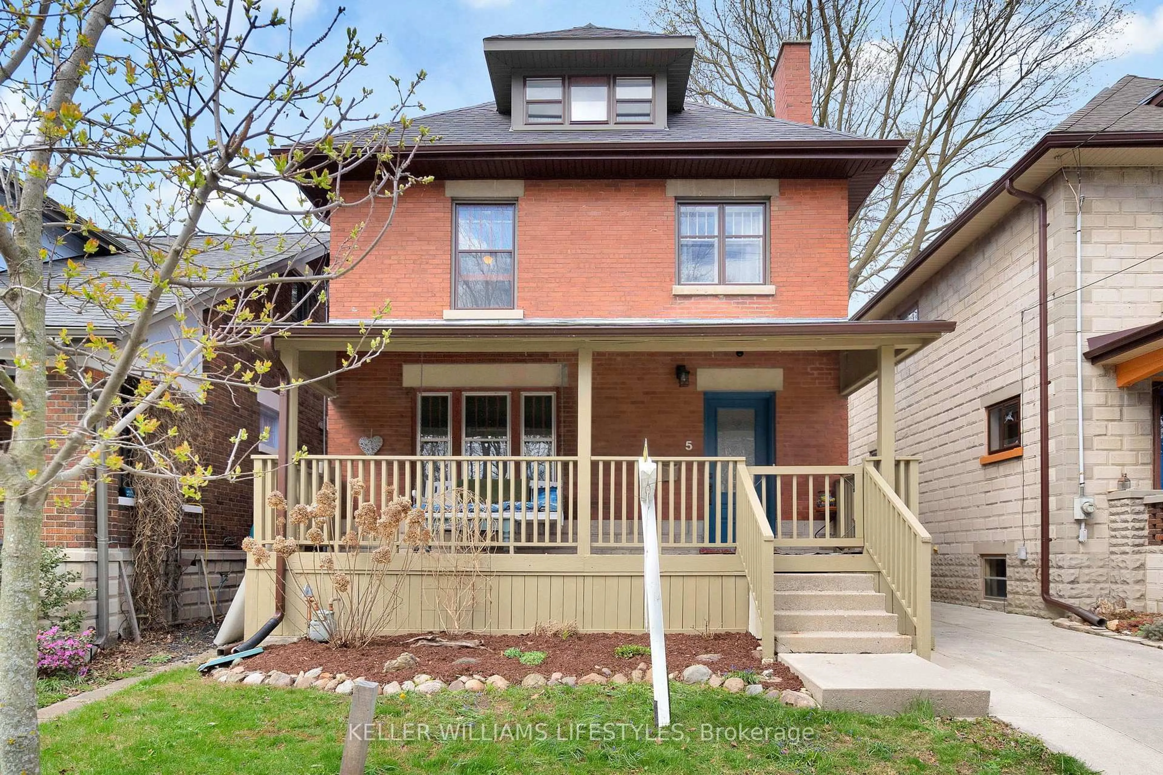 Home with brick exterior material, street for 5 Cove Rd, London South Ontario N6J 1H7