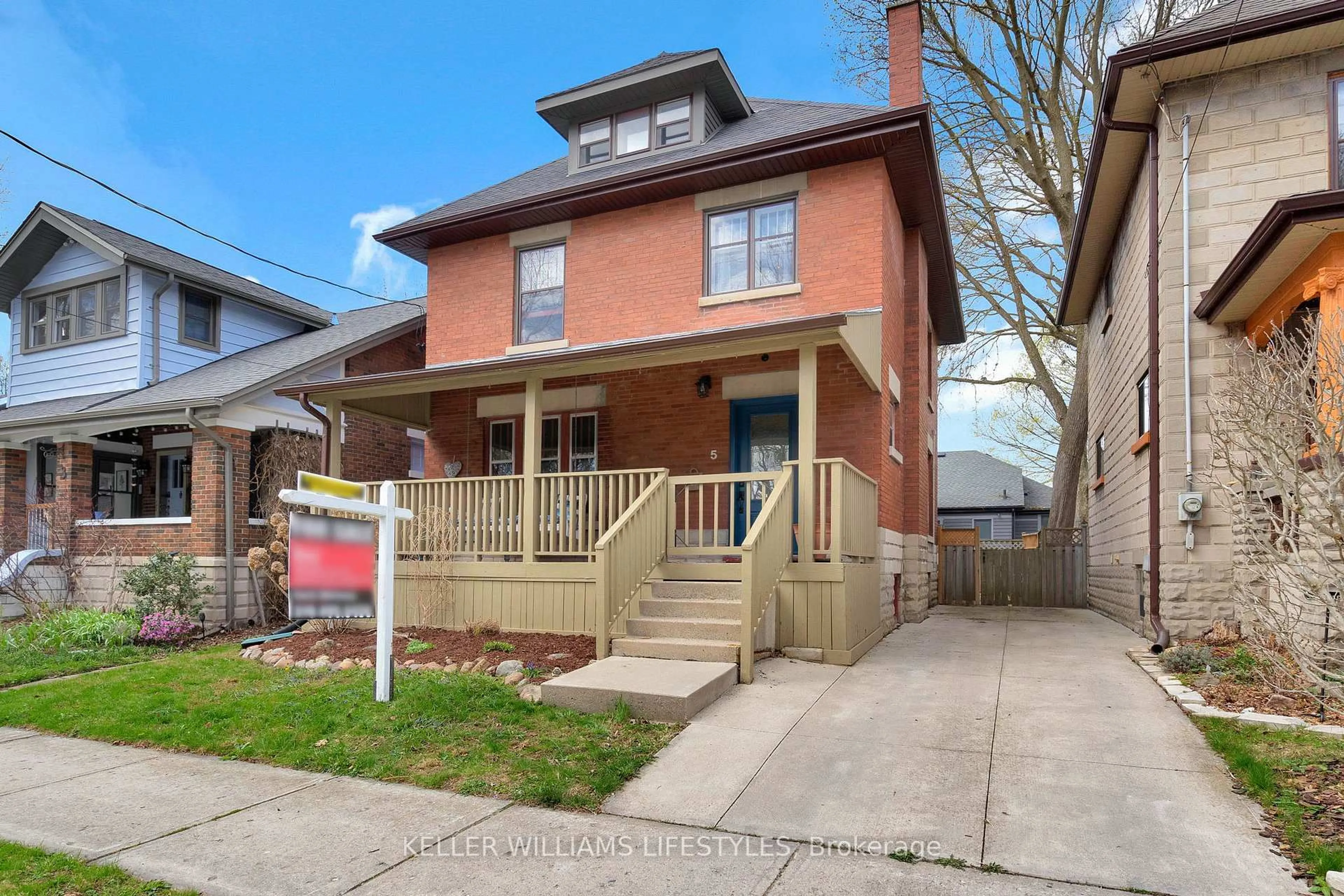 Home with brick exterior material, street for 5 Cove Rd, London South Ontario N6J 1H7