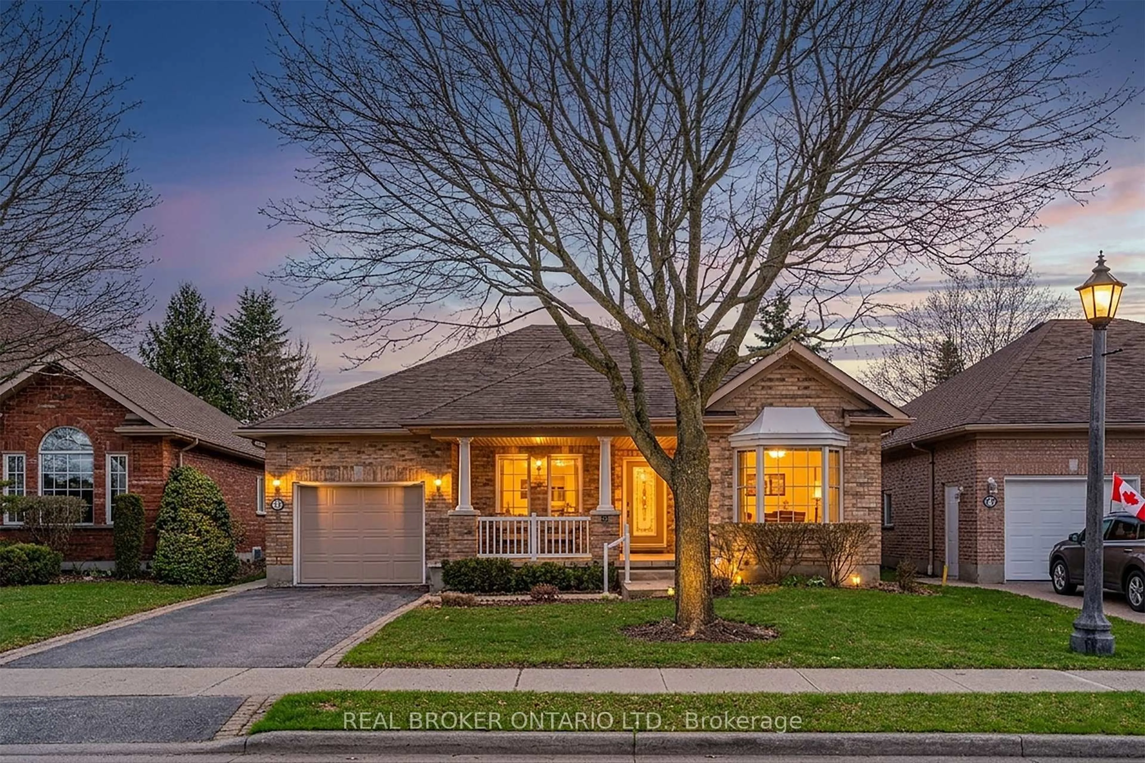 Home with brick exterior material, street for 17 Parkside Dr, Guelph Ontario N1G 4X7