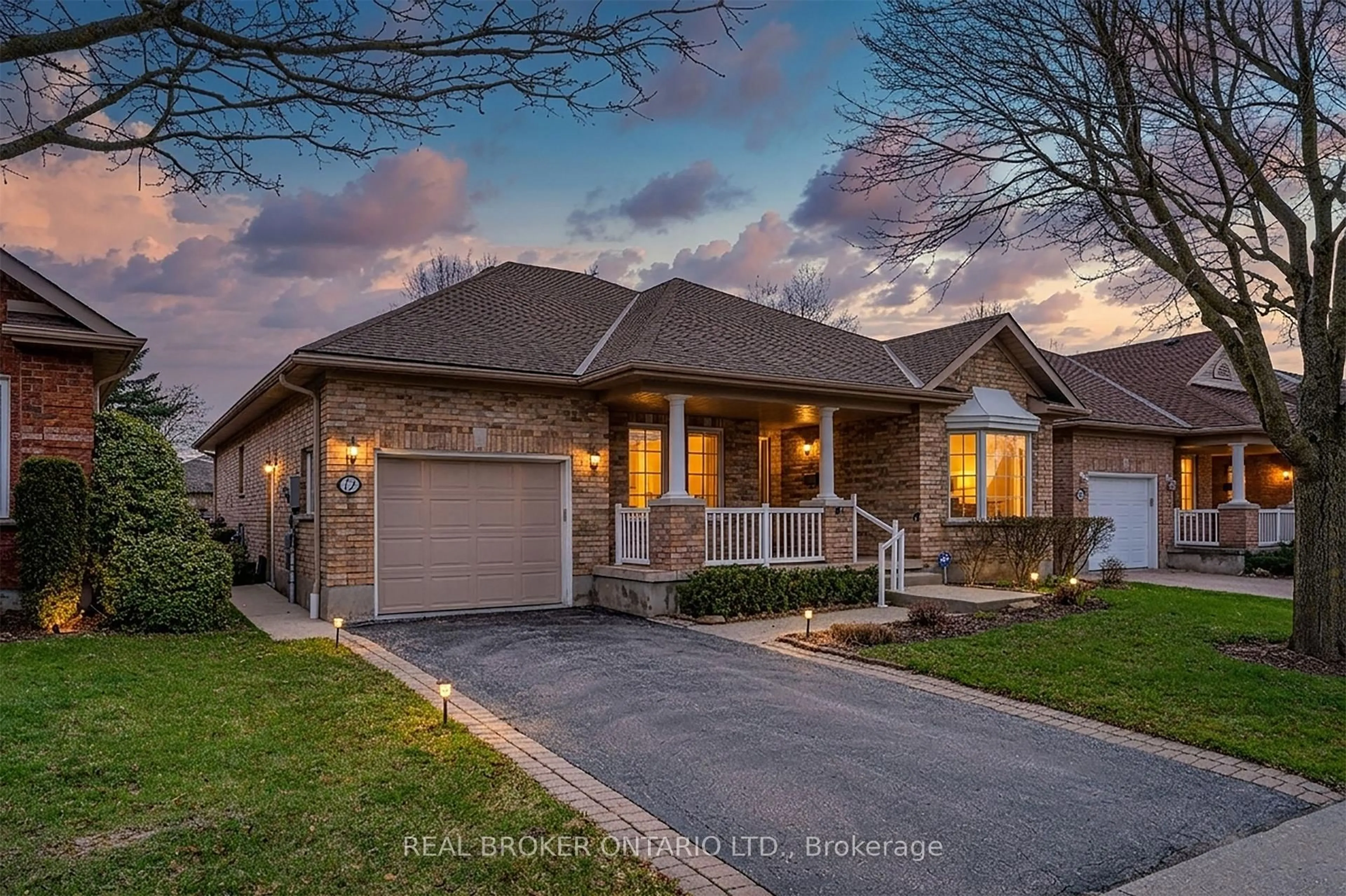 Home with brick exterior material, street for 17 Parkside Dr, Guelph Ontario N1G 4X7