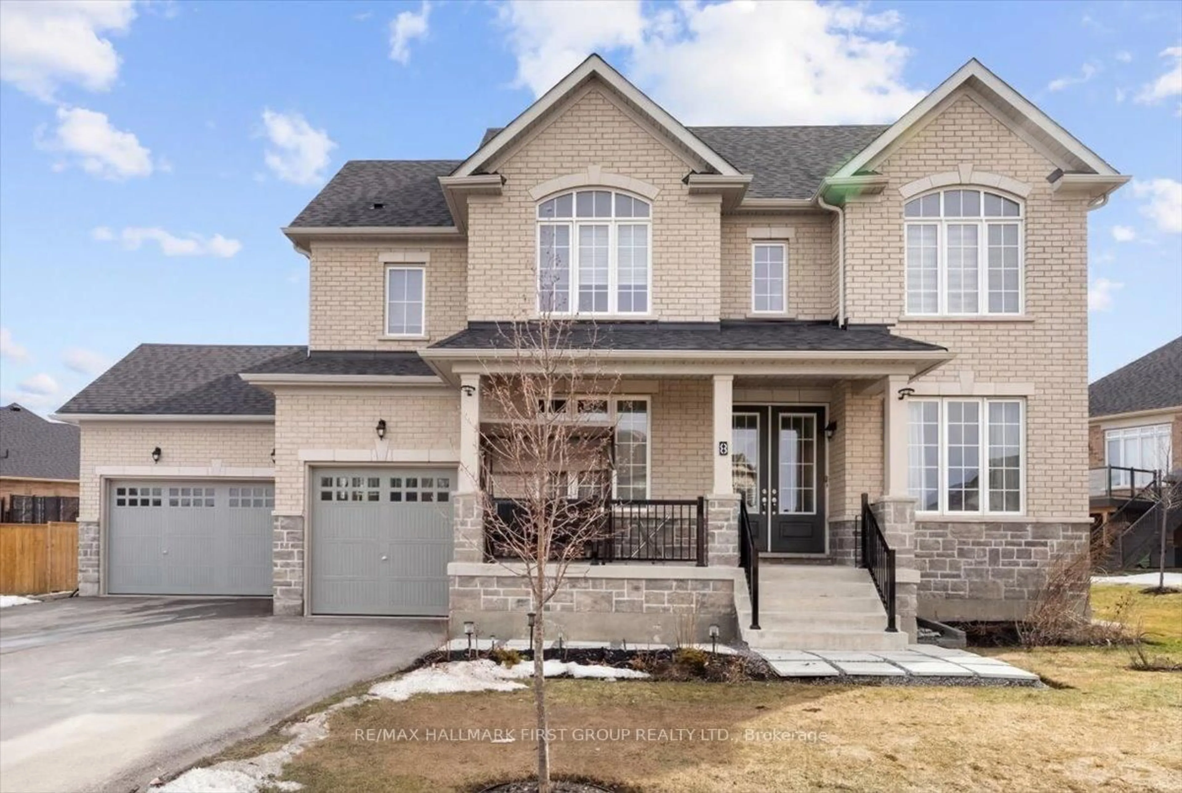 Home with brick exterior material, street for 8 Wishing Well Lane #20, Otonabee-South Monaghan Ontario K9J 0K6