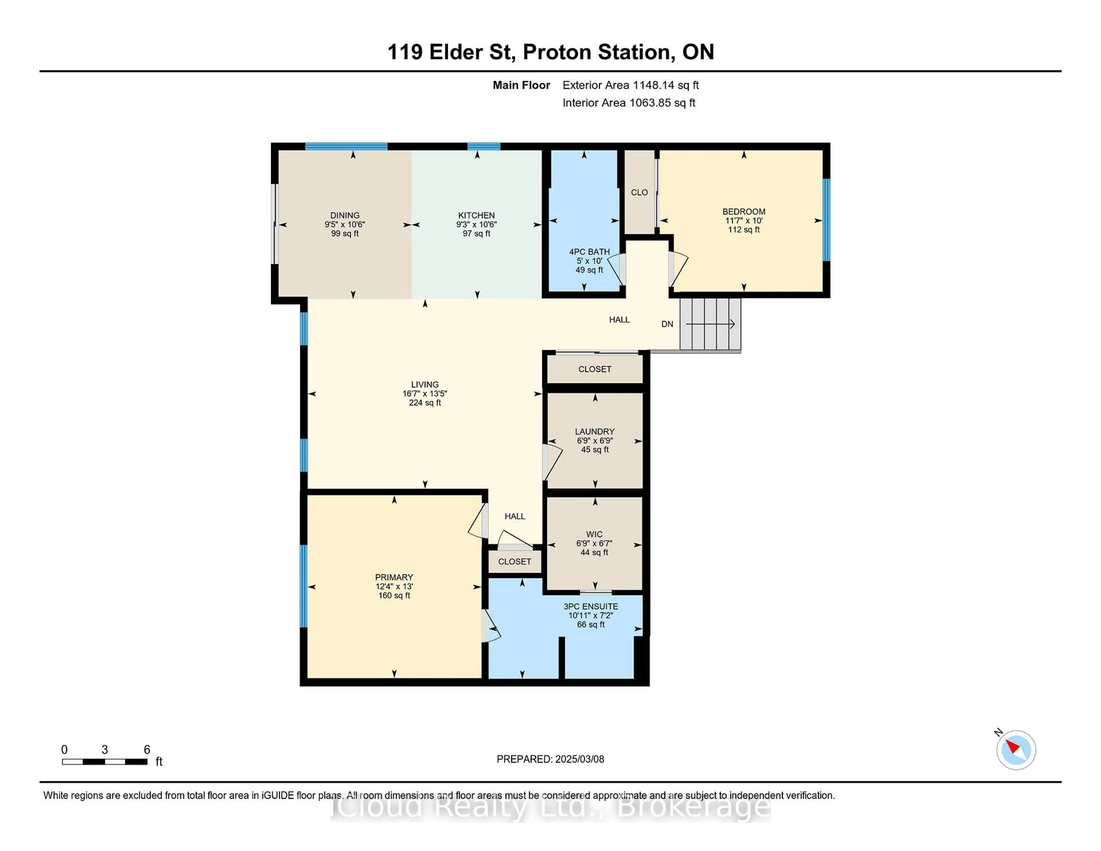 Floor plan for 119 Elder St, Southgate Ontario N0C 1L0