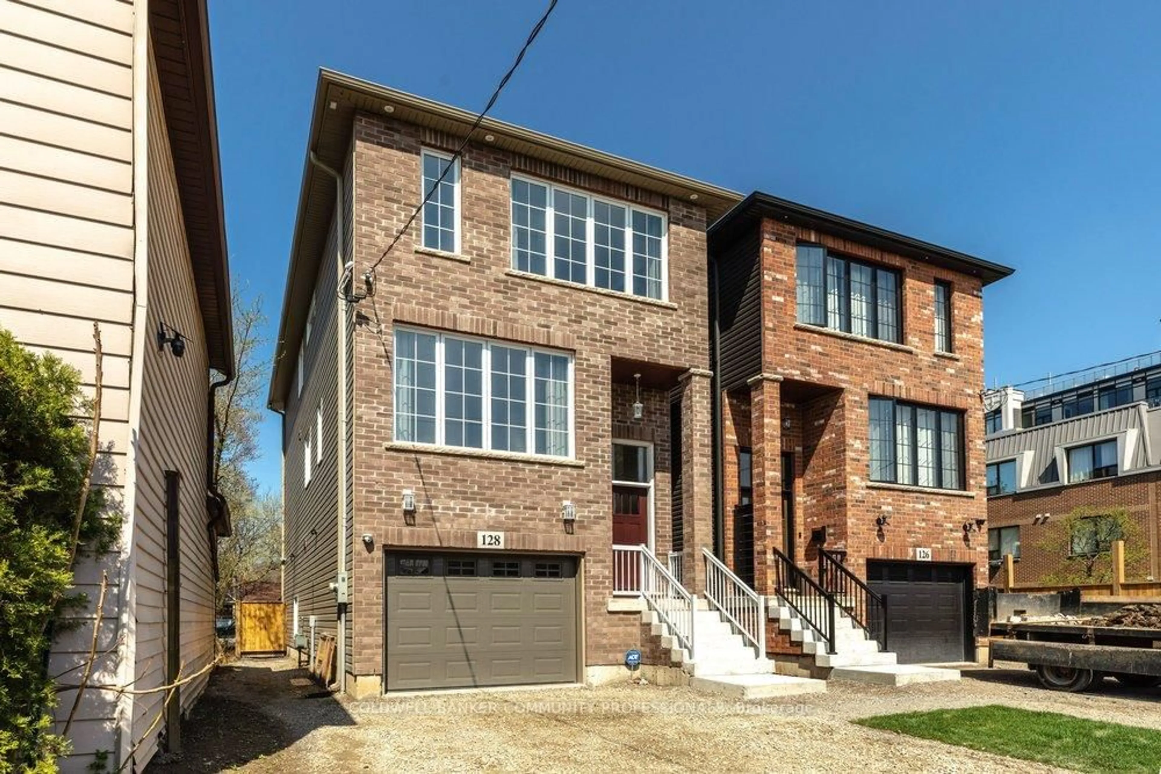 Home with brick exterior material, street for 128 Canada St, Hamilton Ontario L8P 1P5
