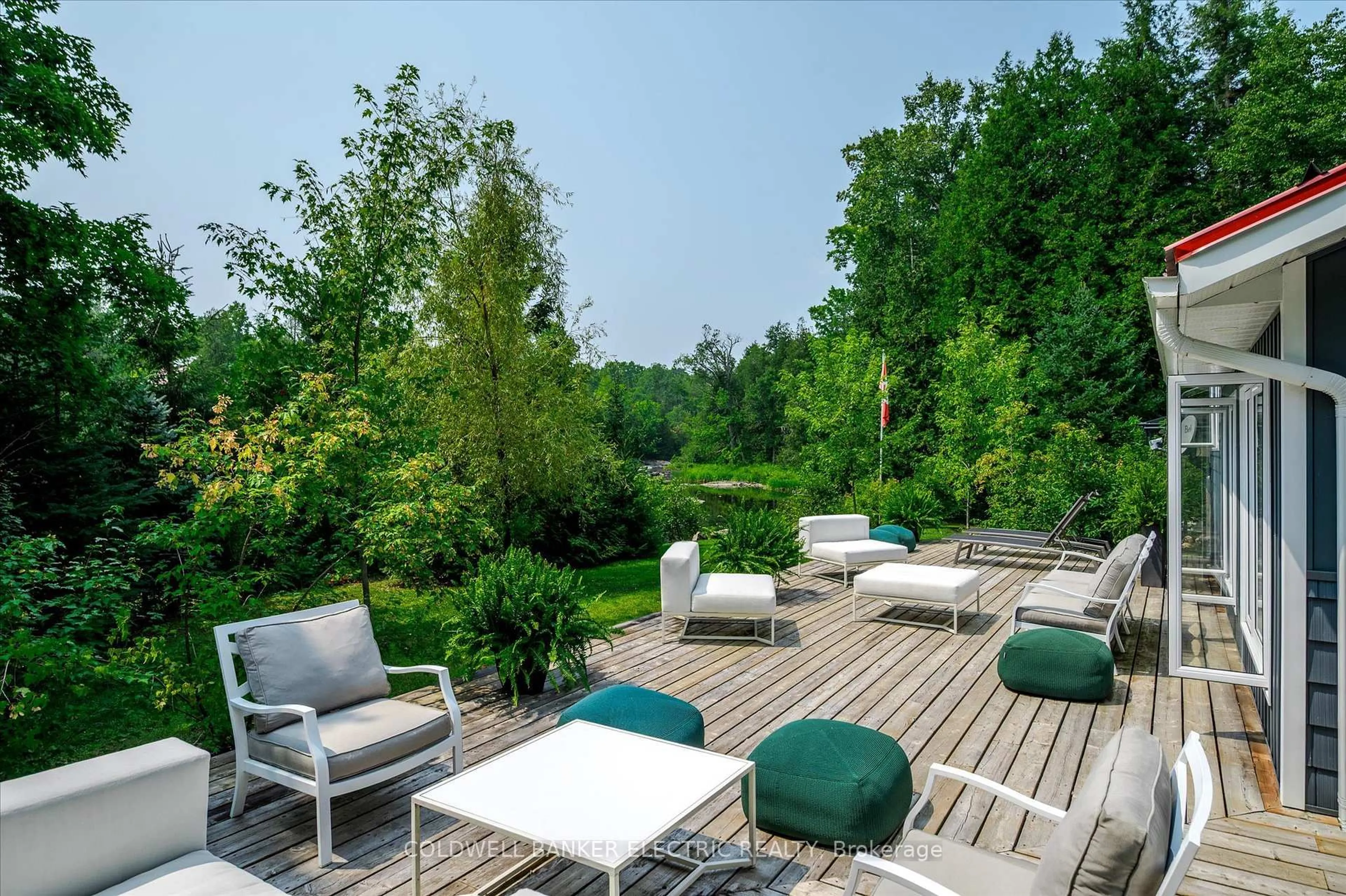 Patio, forest/trees view for 411 Fidlar Glen Rd, Limoges Ontario K0K 2M0