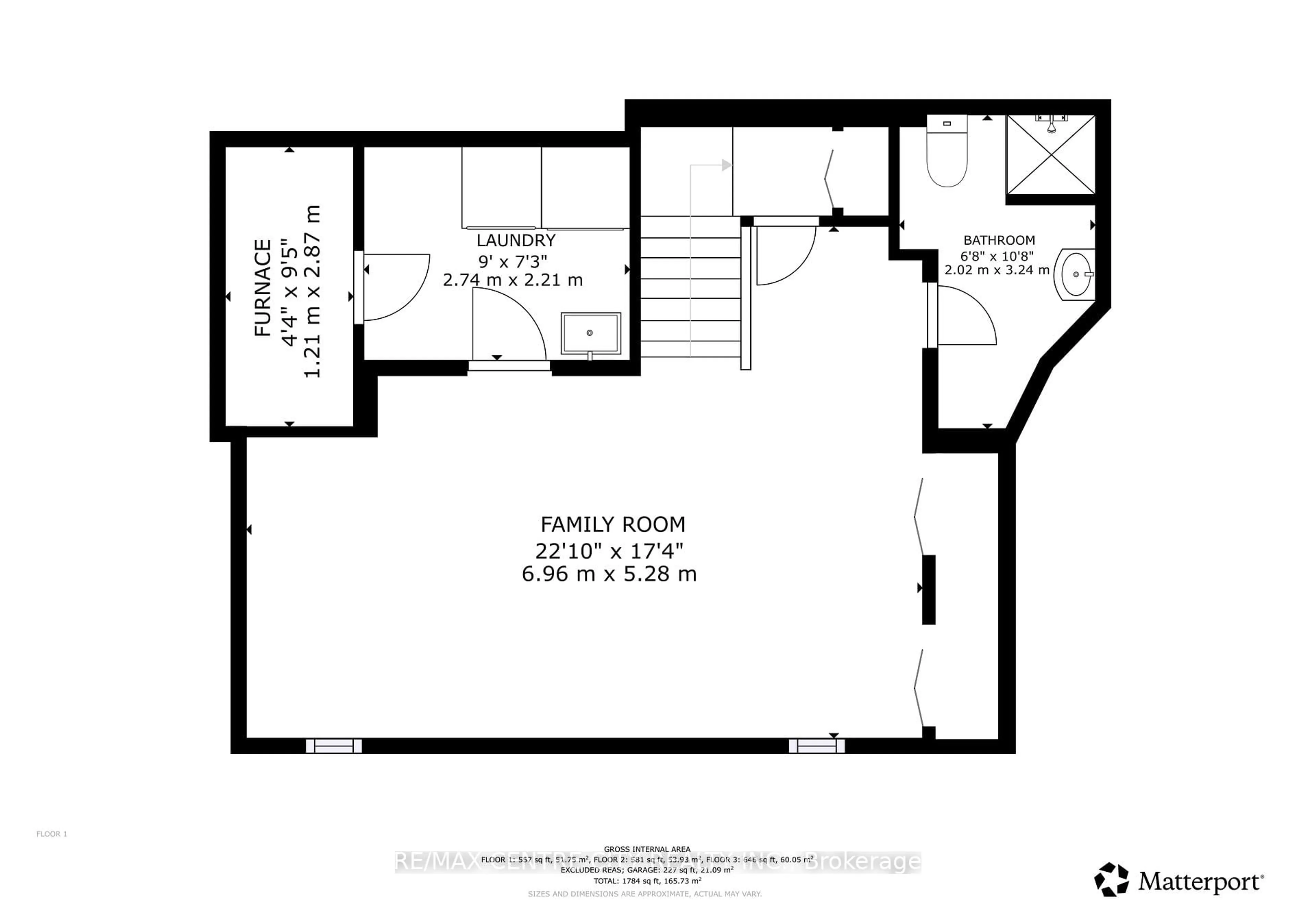 Floor plan for 241 Parkview Dr, Strathroy-Caradoc Ontario N7G 4C1