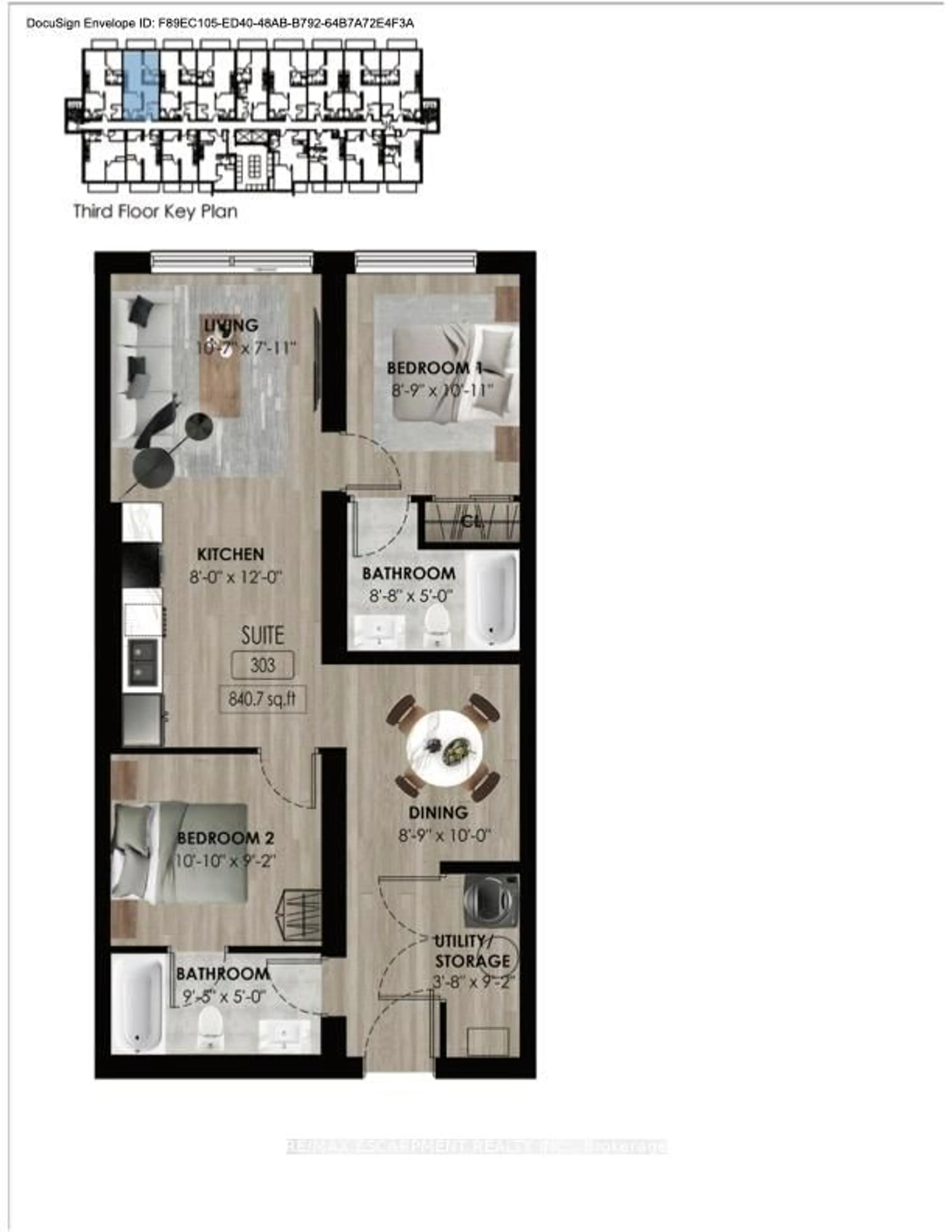 Floor plan for 64 Main St #303, Haldimand Ontario N0A 1H0