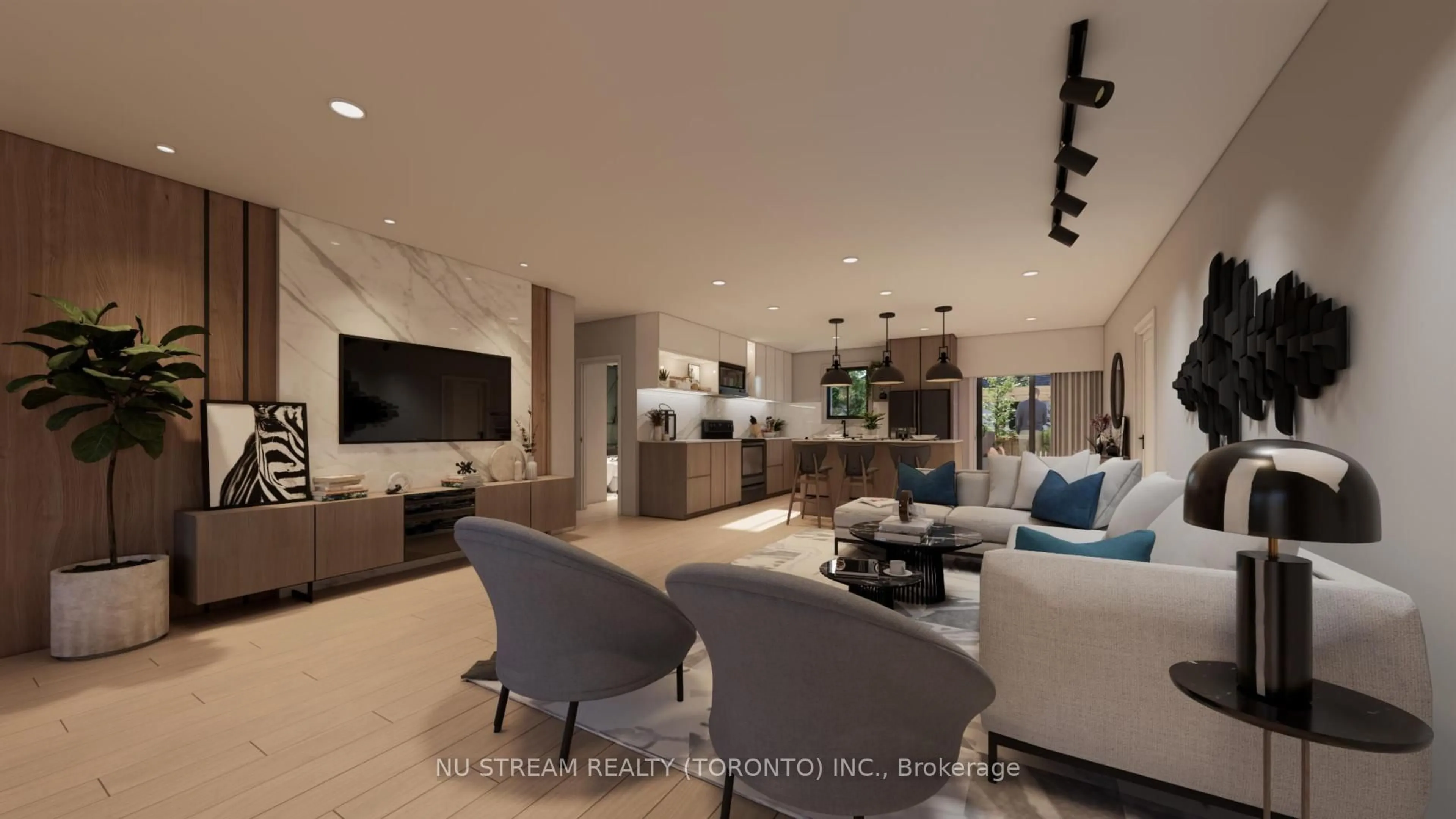 Living room with furniture, ceramic/tile floor for Lot 13 Ambassador Beach Rd, Windsor Ontario N0R 1G0